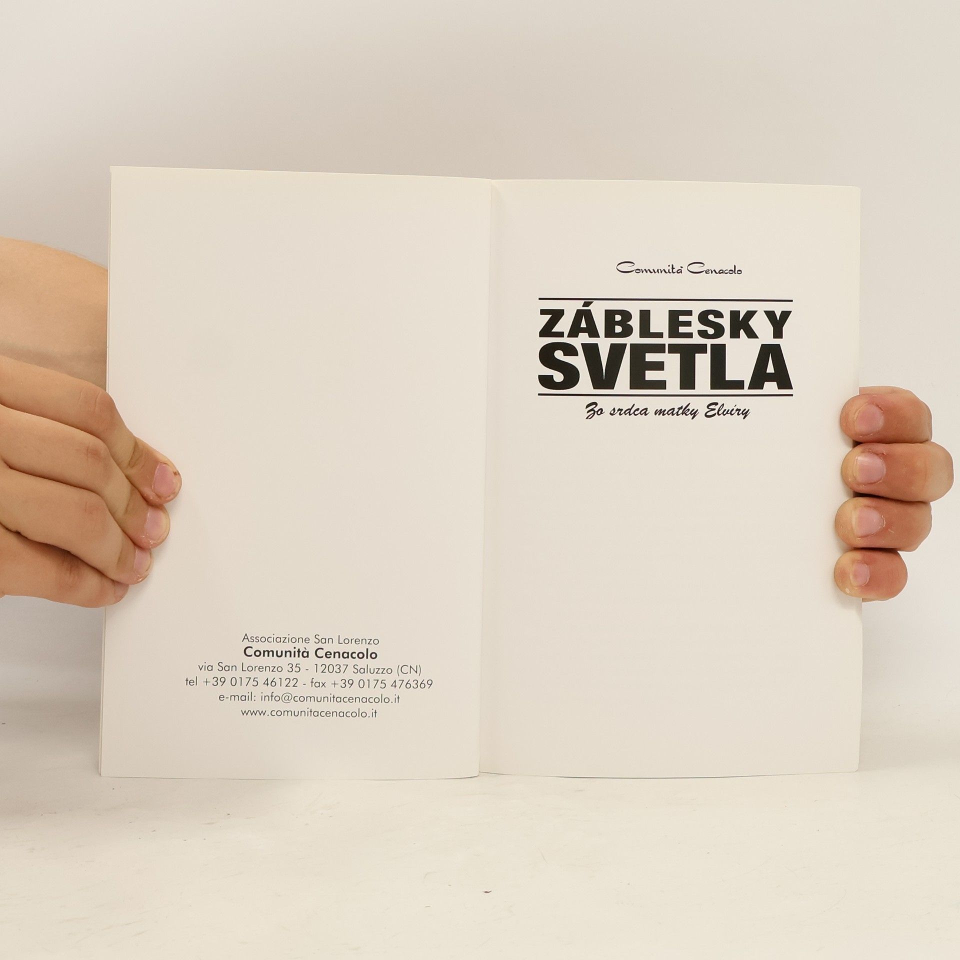 Kolektiv autorů Záblesky svetla. Zo srdca matky Elvíry