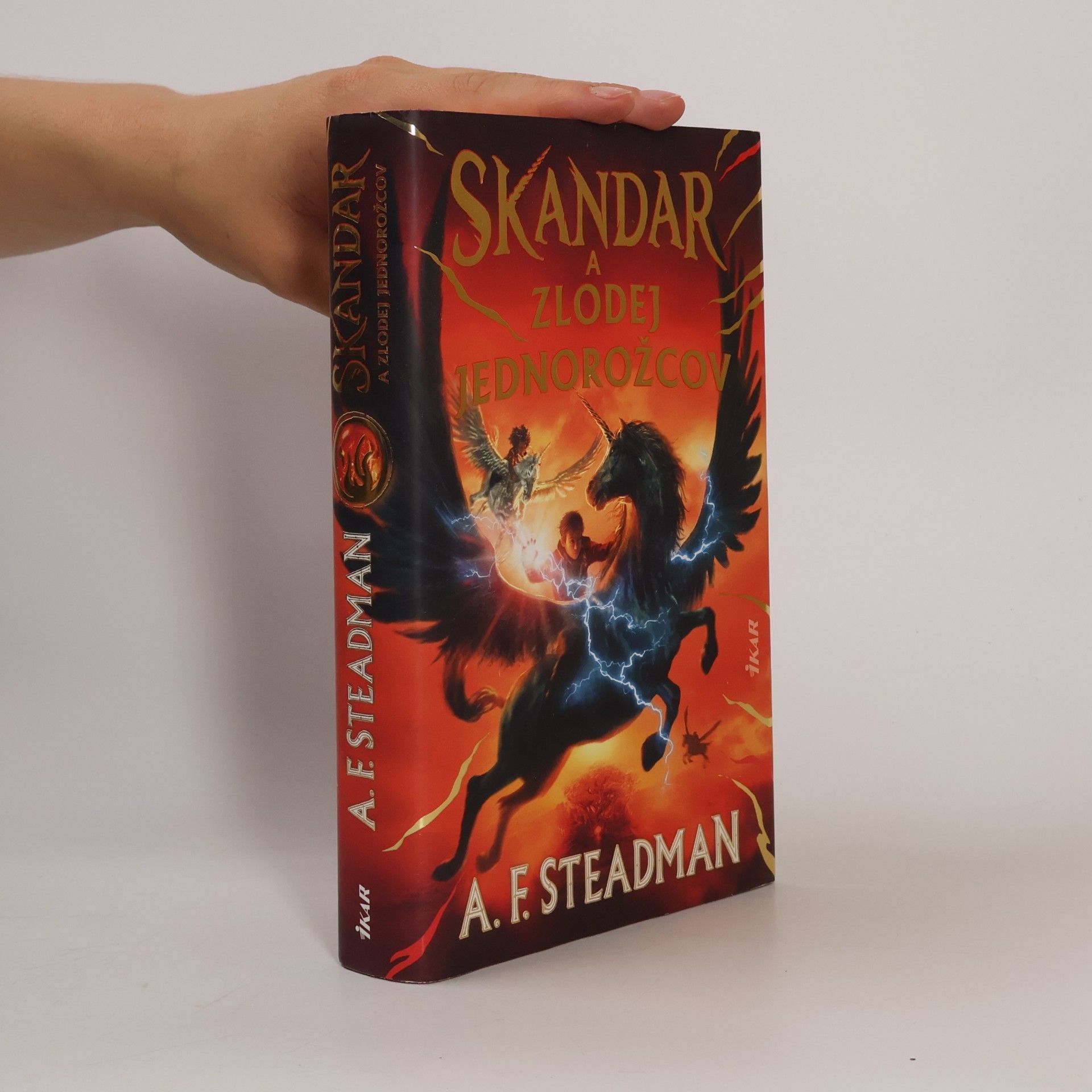 A. F. Steadman Skandar a zlodej jednorožcov