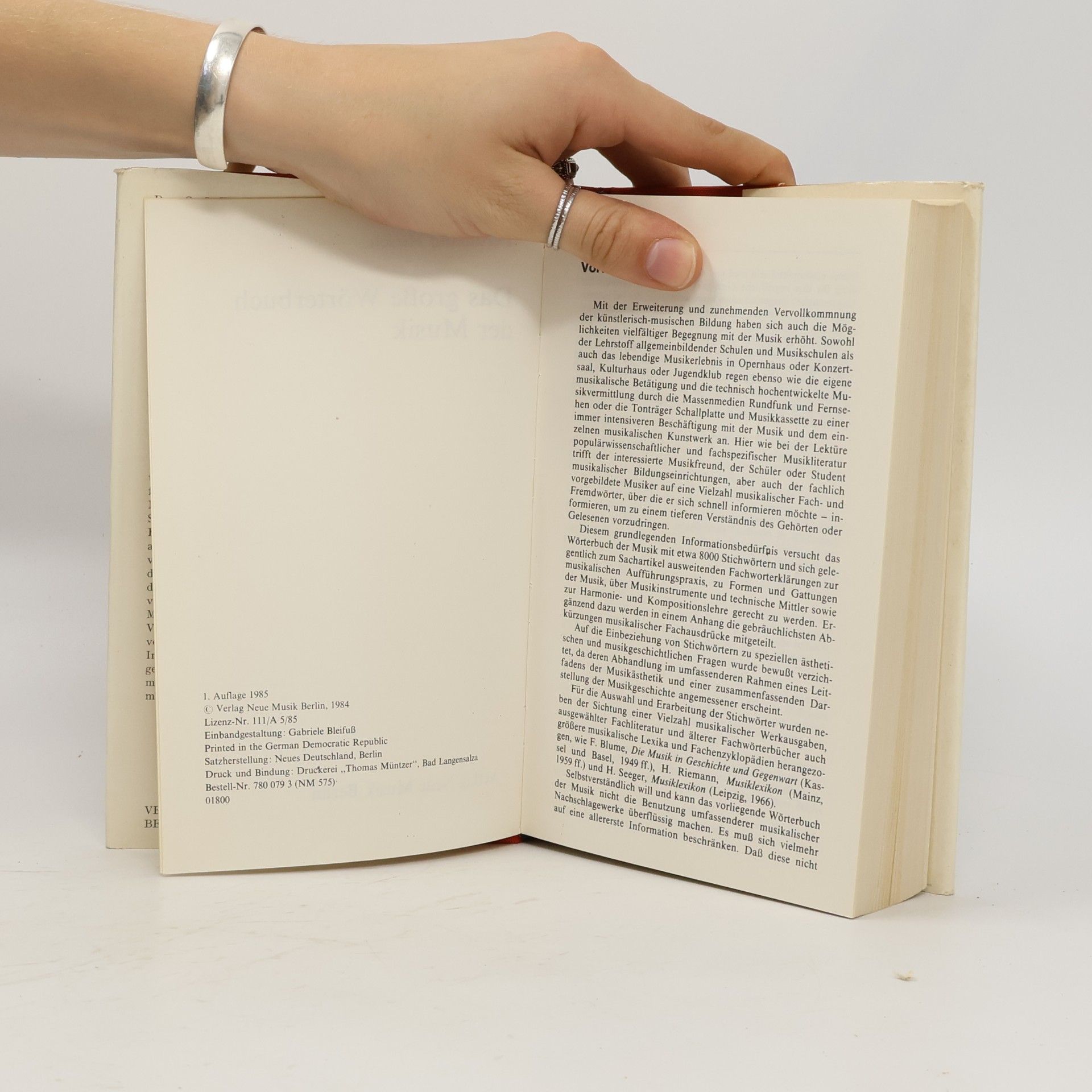 Ferdinand Hirsch Das große Wörterbuch der Musik