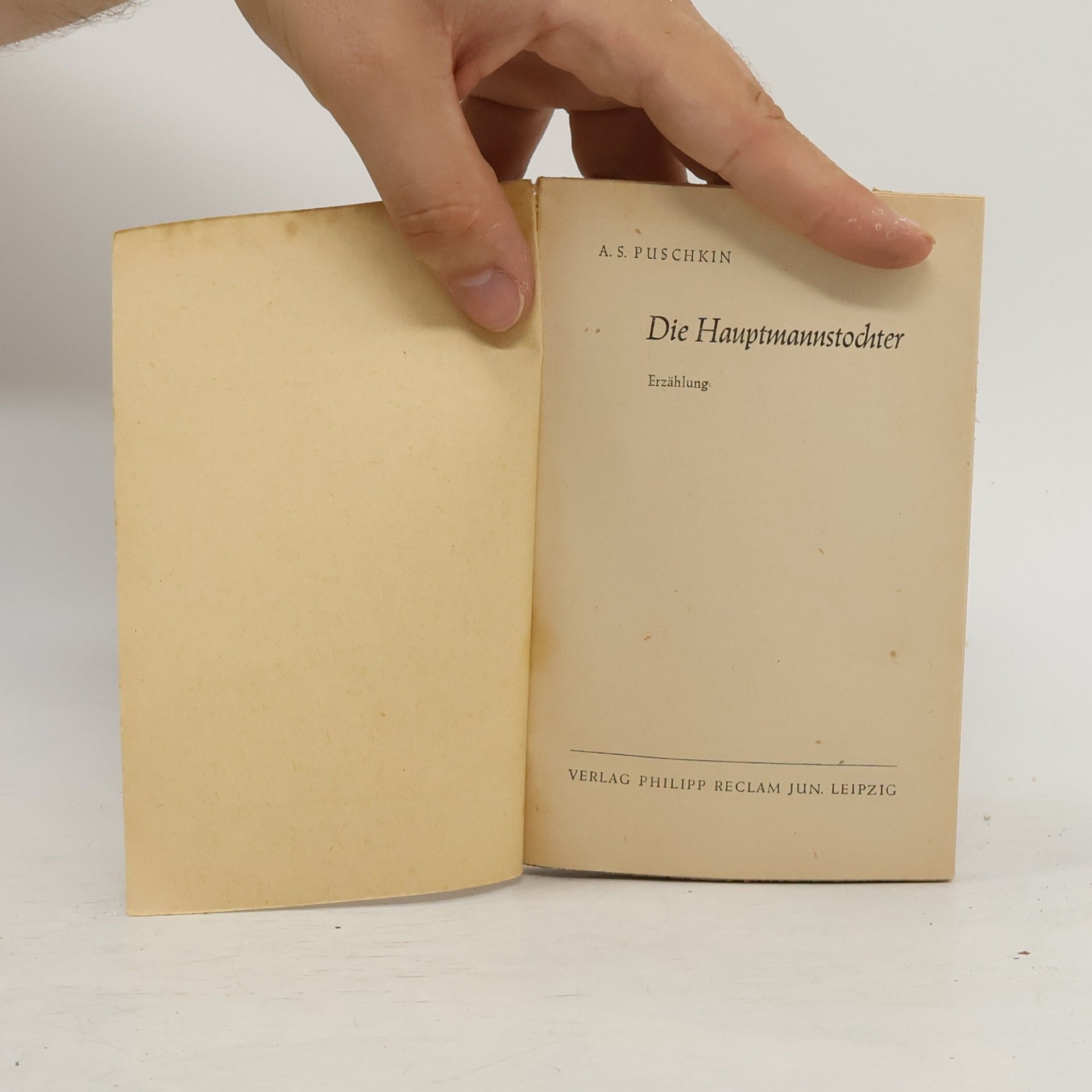 Alexander Pushkin Die Hauptmannstochter