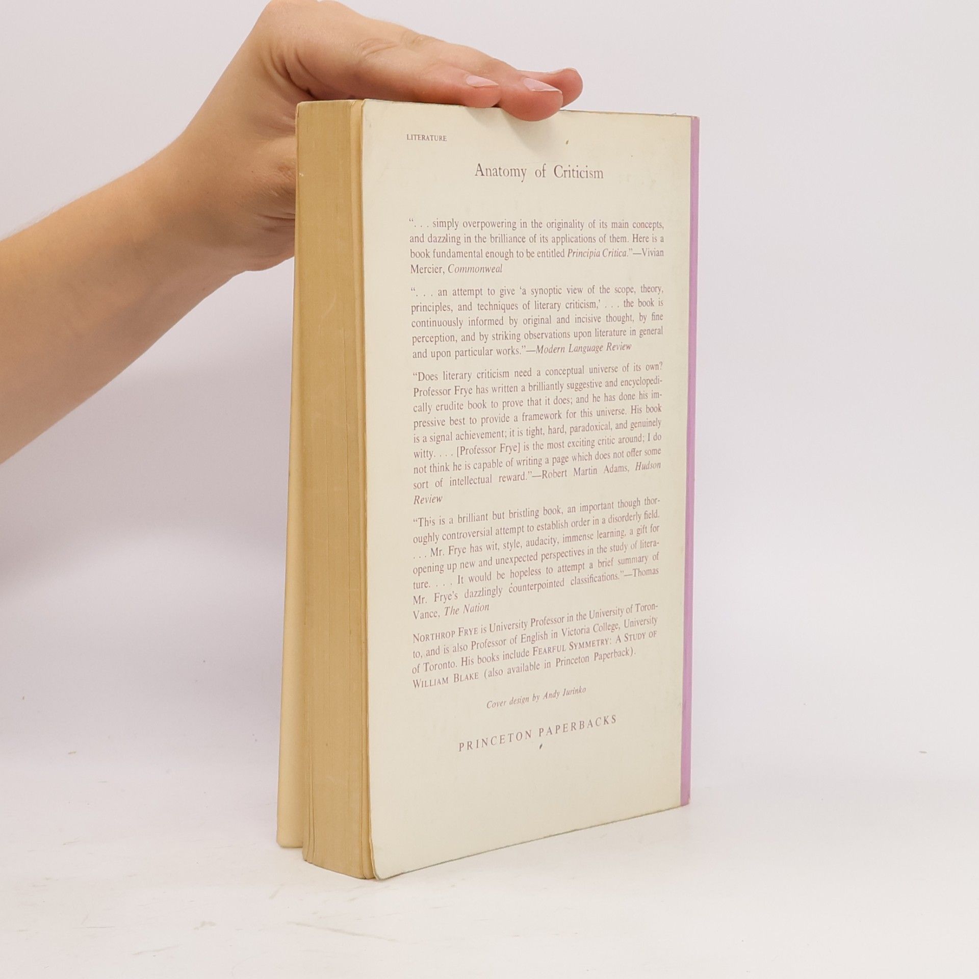Northrop Frye Anatomy of Criticism