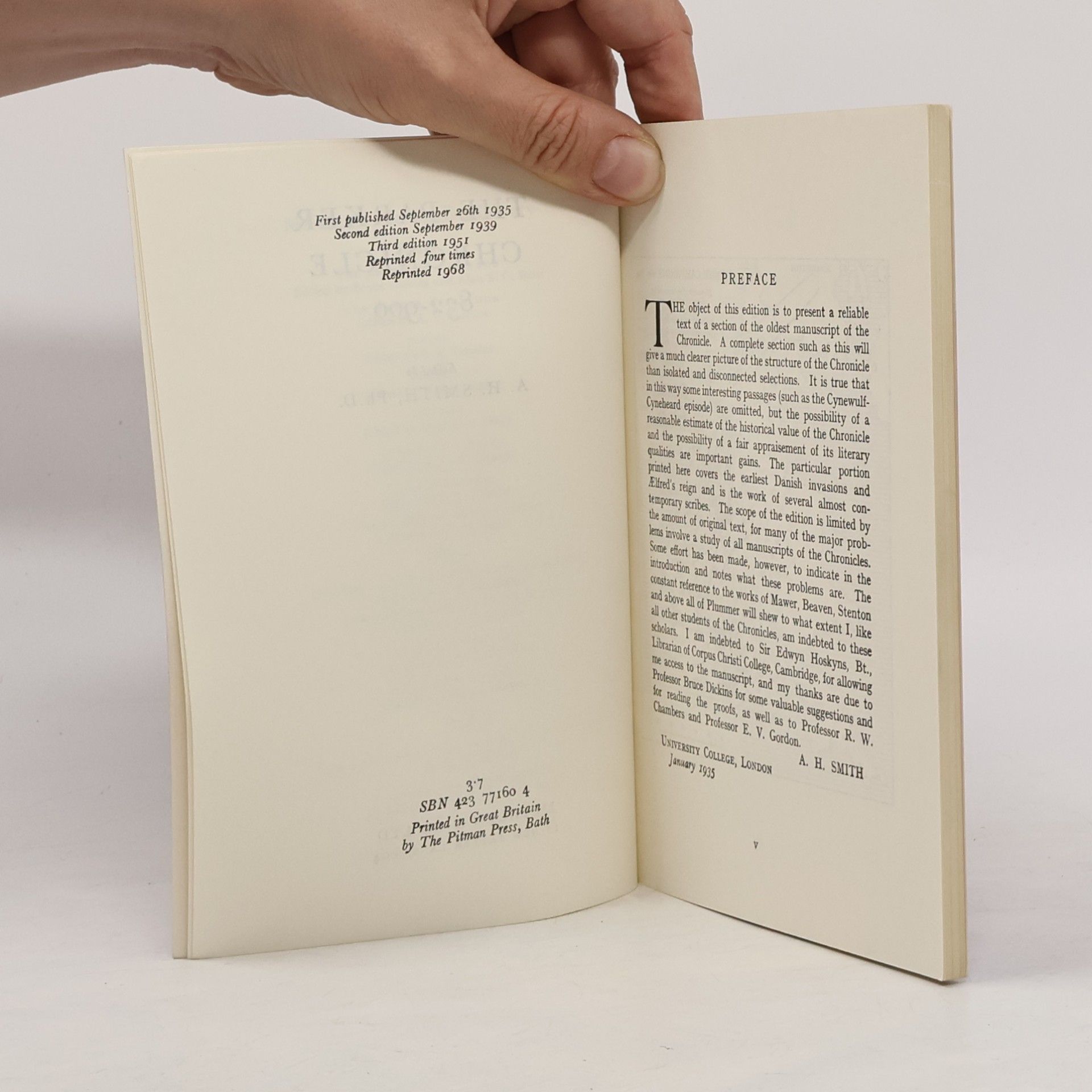 A.H. Smith The Parker Chronicle, 832-900