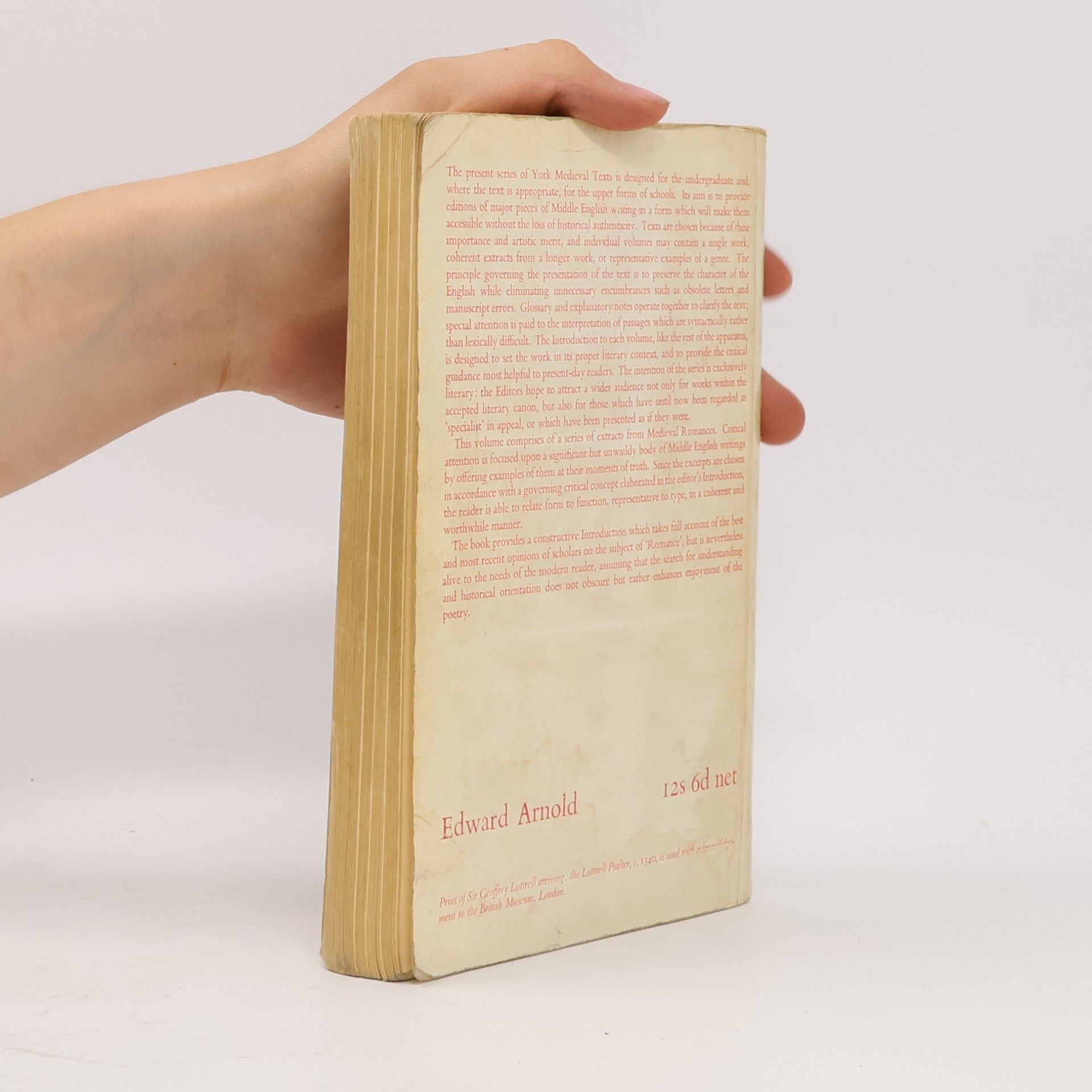 A. C. Gibbs Middle English Romances