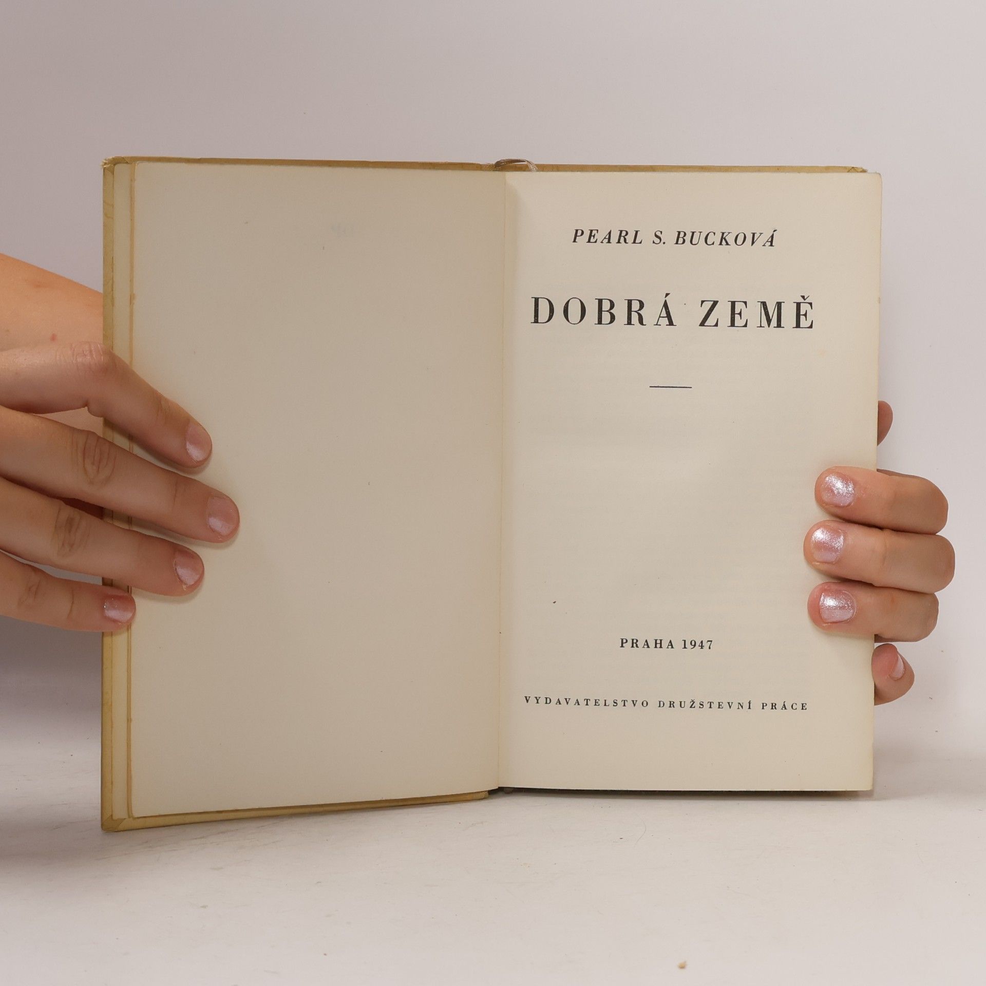 Pearl S. Buck Dobrá země