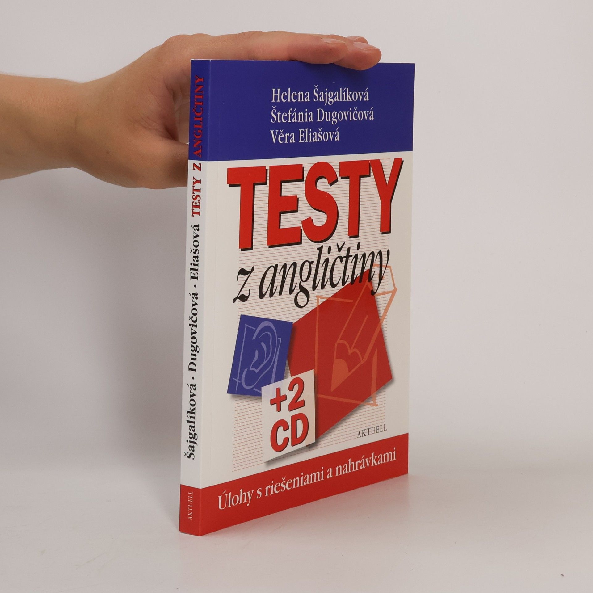 Věra Eliašová Testy z angličtiny, Úlohy s riešeniami a nahrávkami
