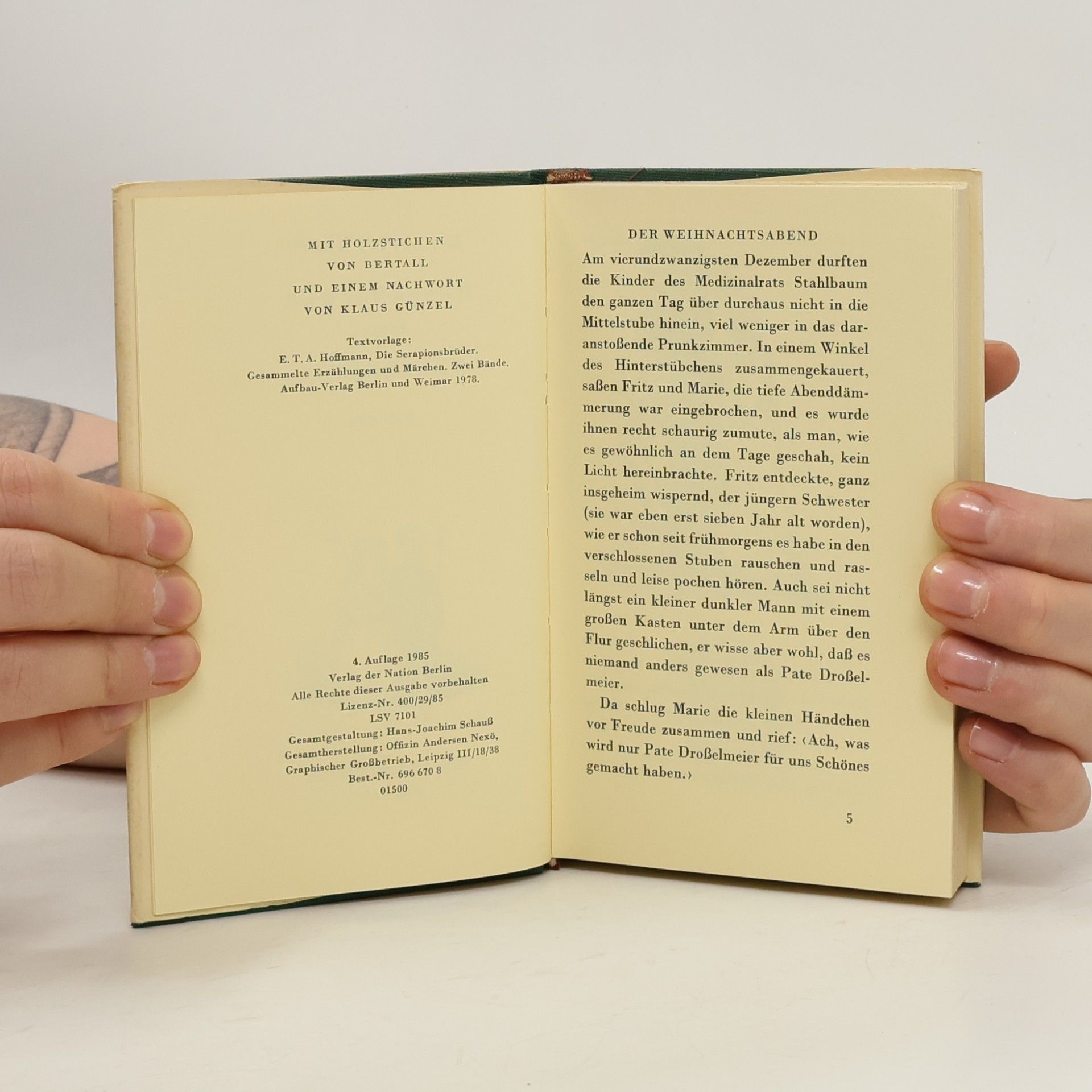 E. T. A. Hoffmann Nussknacker und Mausekönig