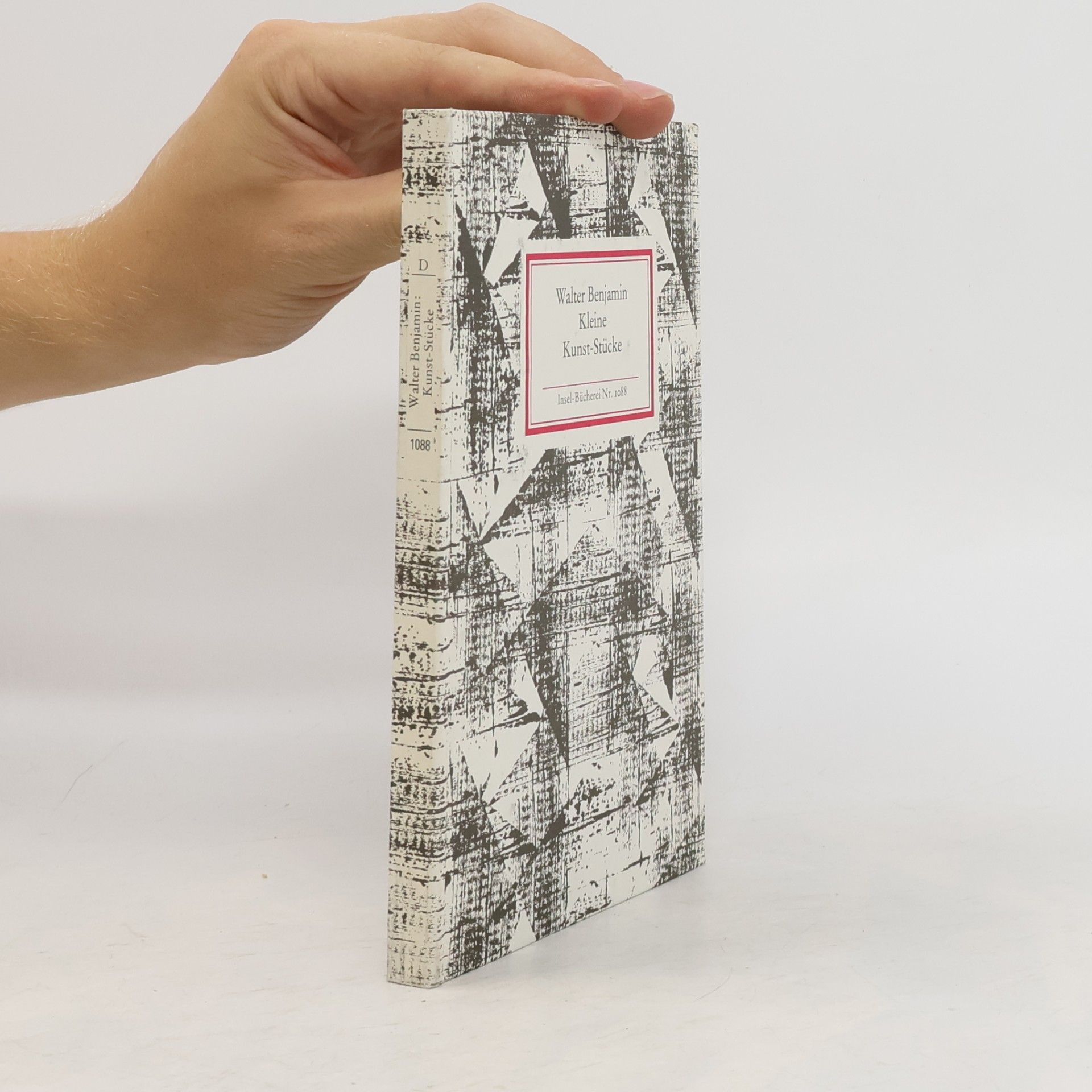 Walter Benjamin Kleine Kunst-Stücke
