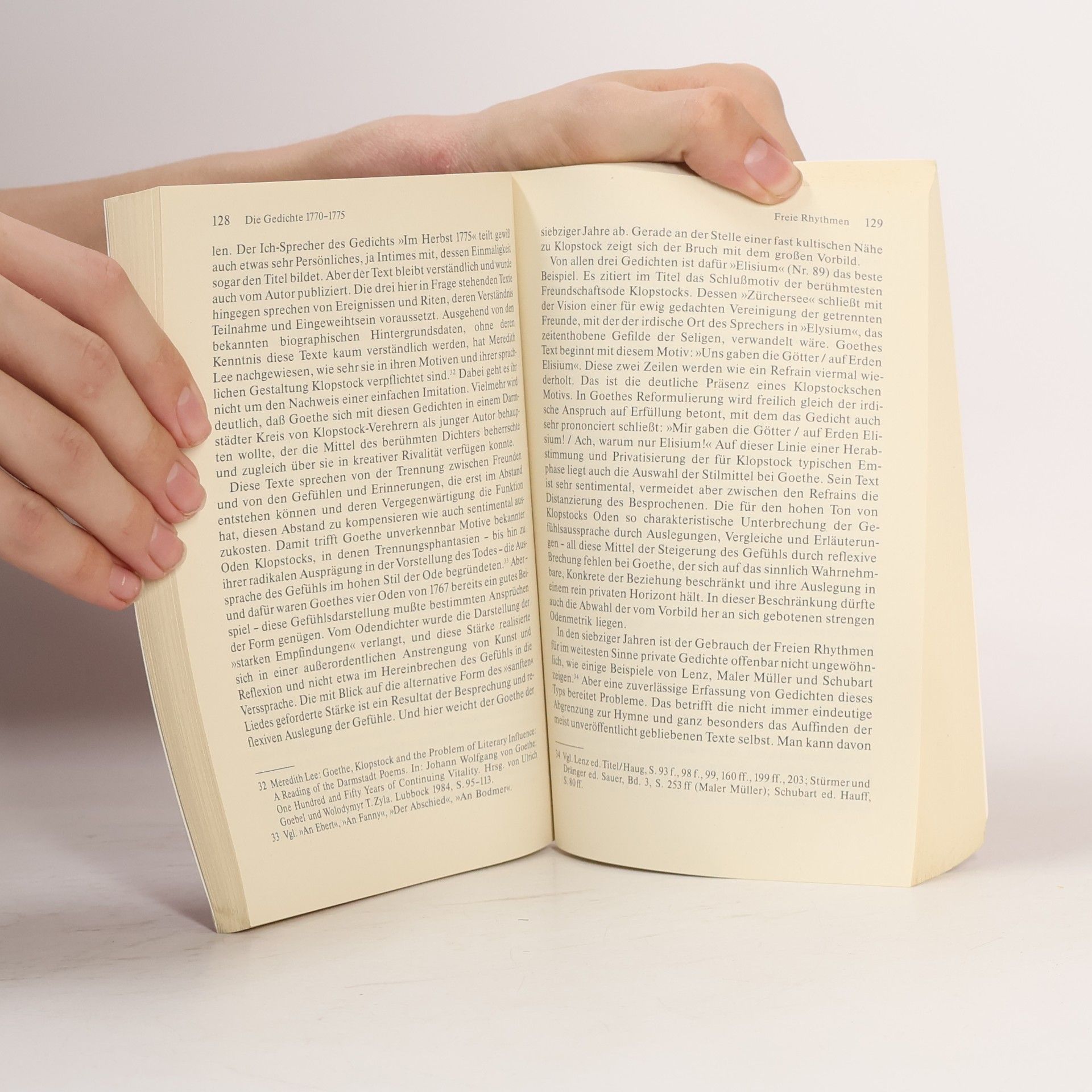 Rudolf Brandmeyer Die Gedichte des jungen Goethe