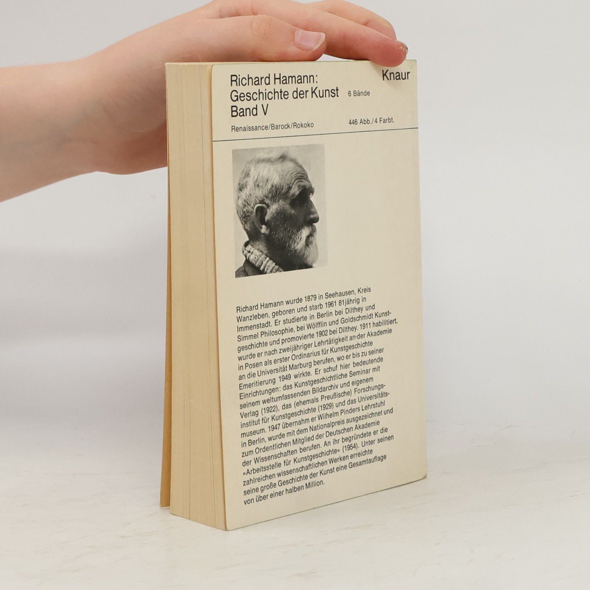 Richard Hamann Geschichte der Kunst V.