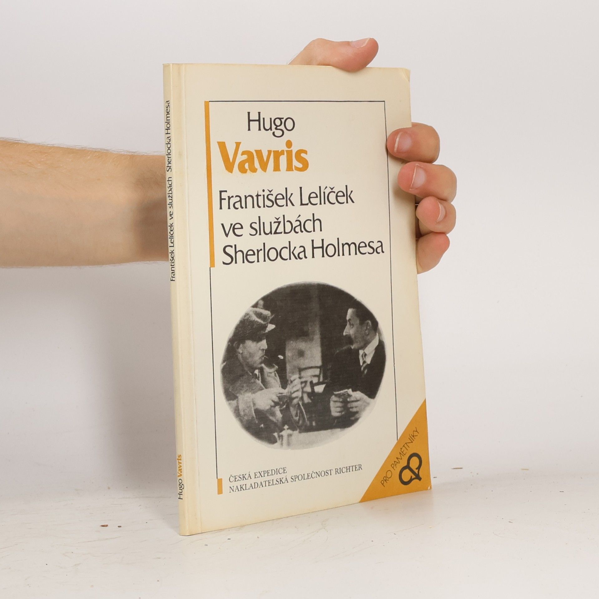 Hugo Vavrečka František Lelíček ve službách Sherlocka Holmesa