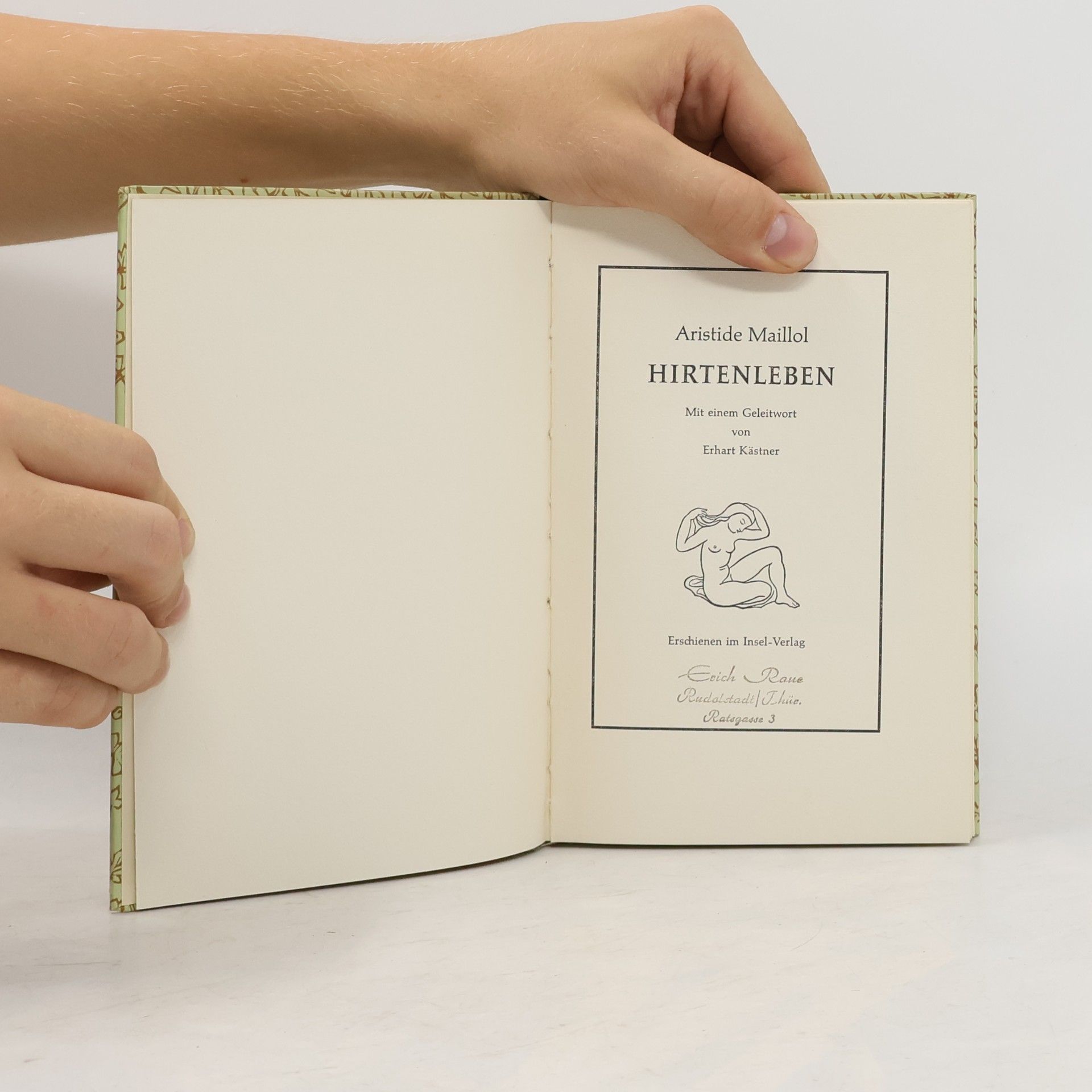 Aristide Maillol Hirtenleben