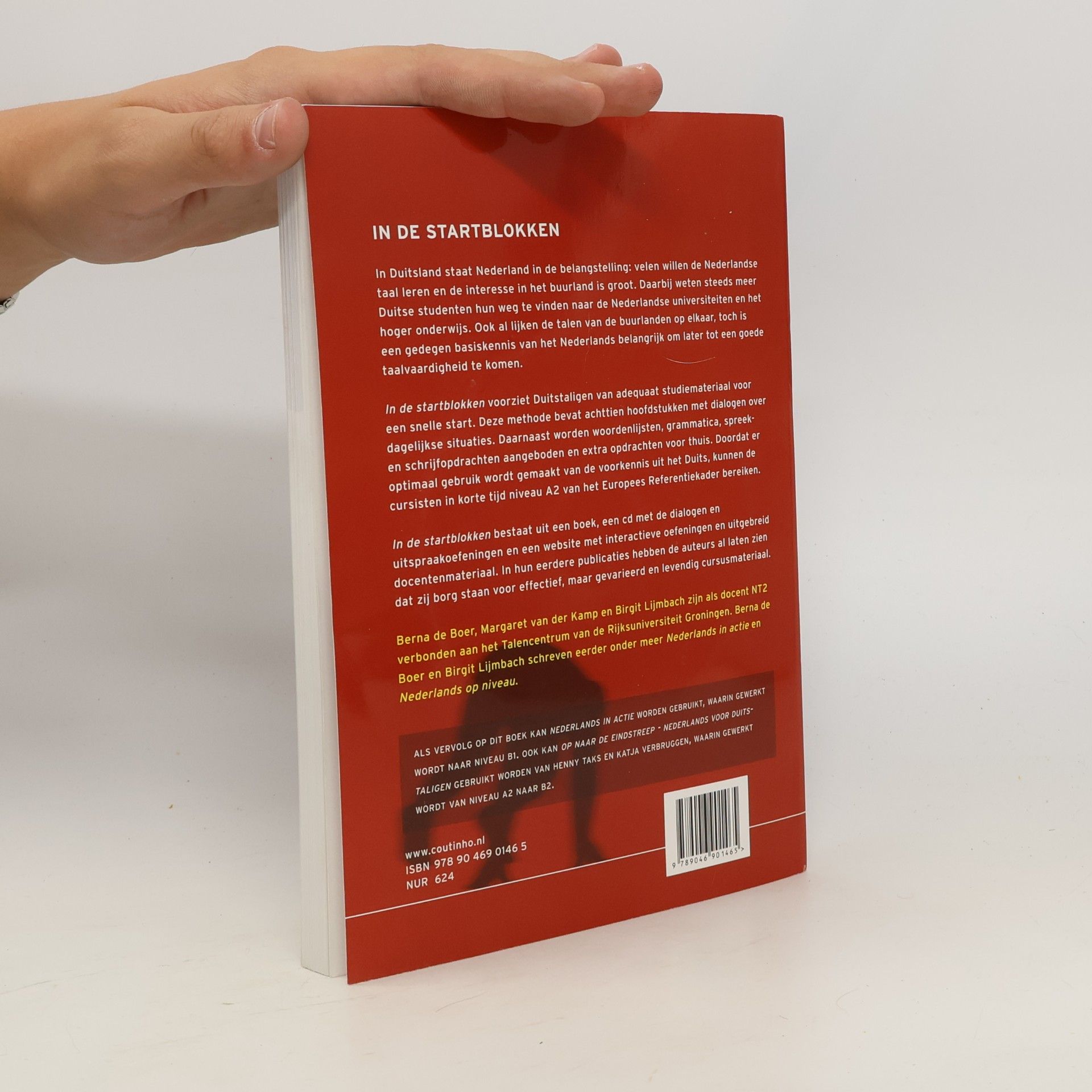Berna de Boer In de startblokken