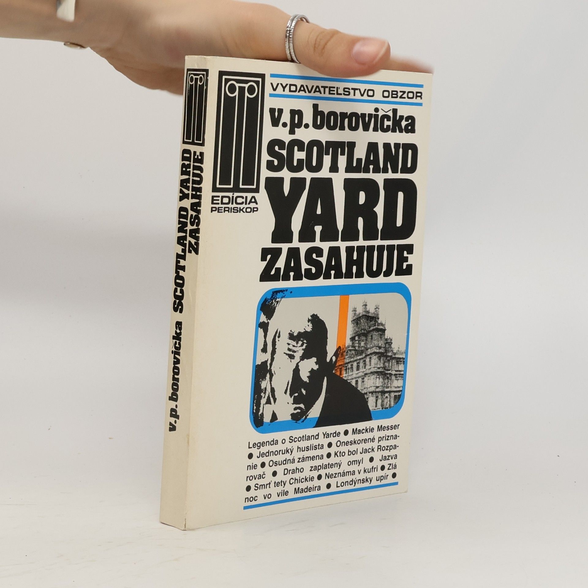 Václav Pavel Borovička Scotland Yard zasahuje