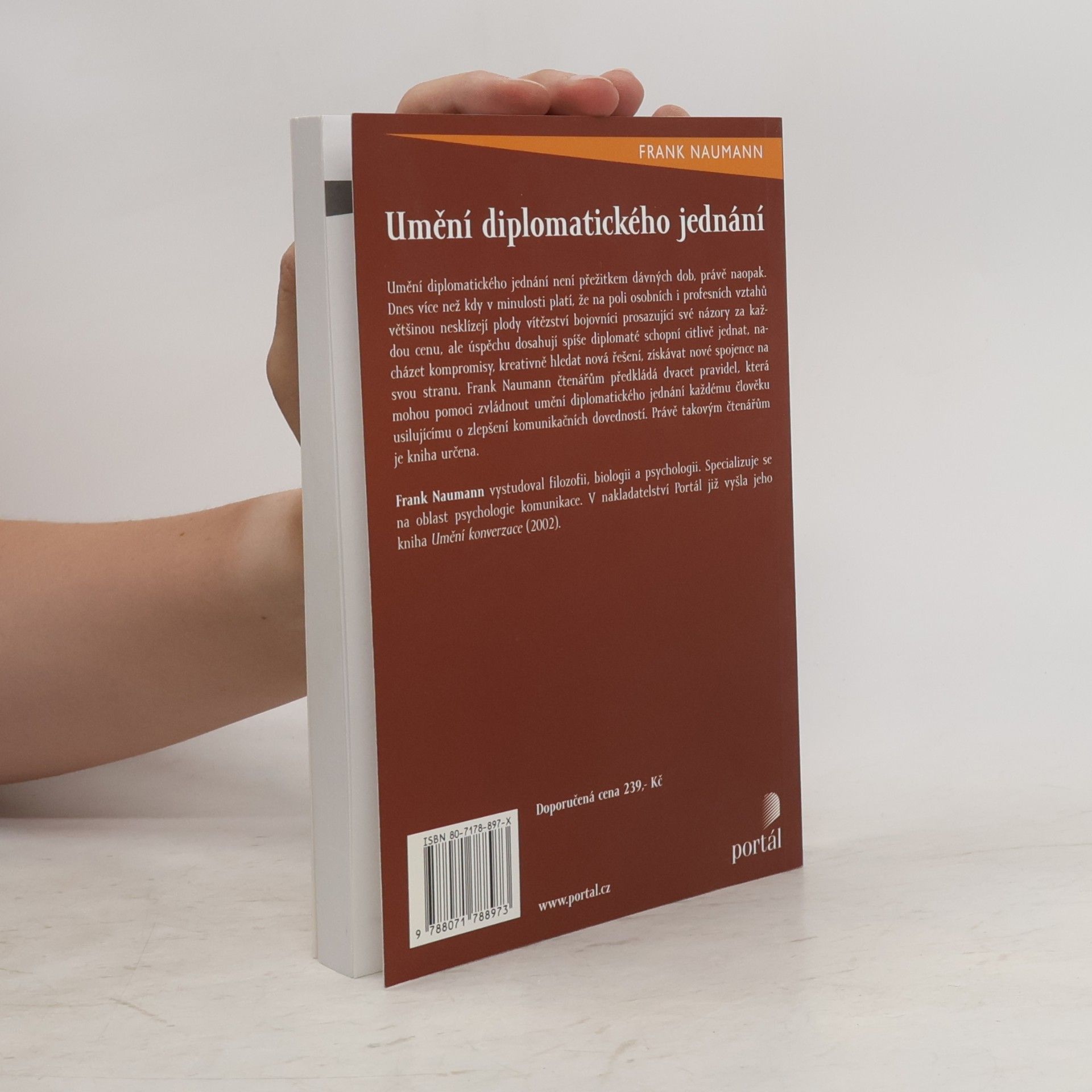 Frank Naumann Umění diplomatického jednání