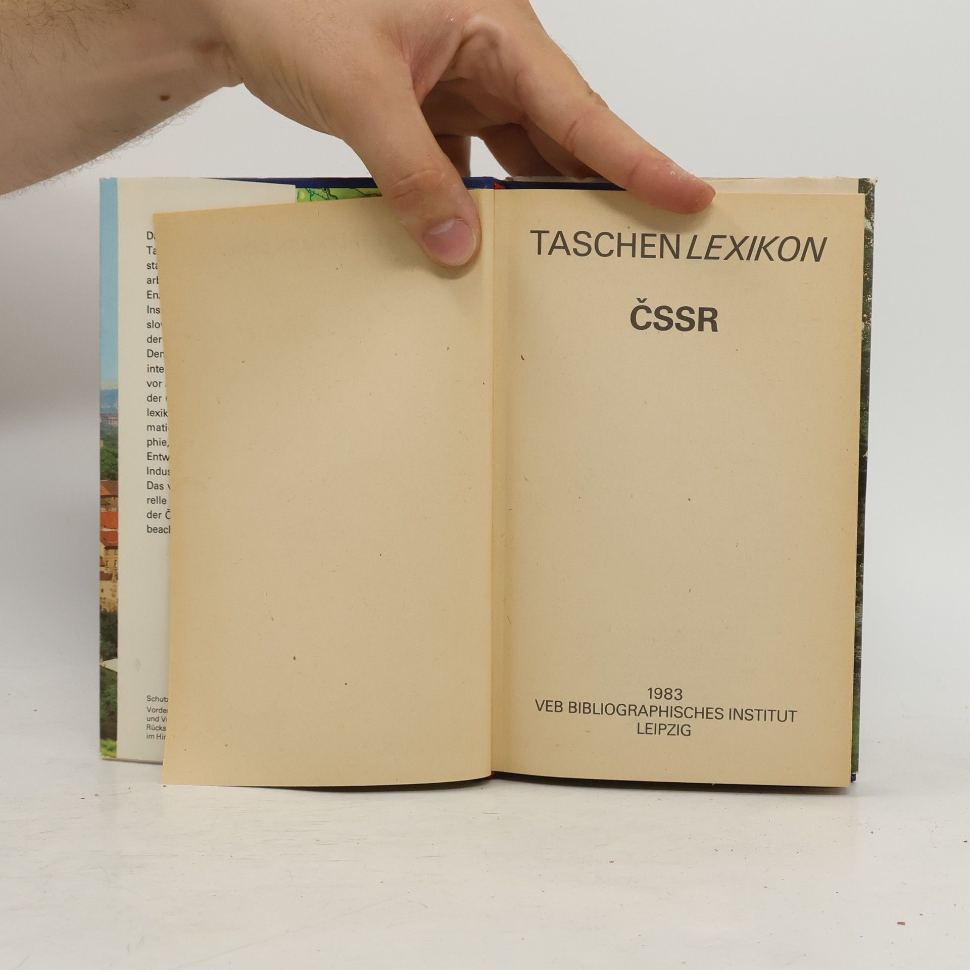 Various authors Taschenlexikon ČSSR