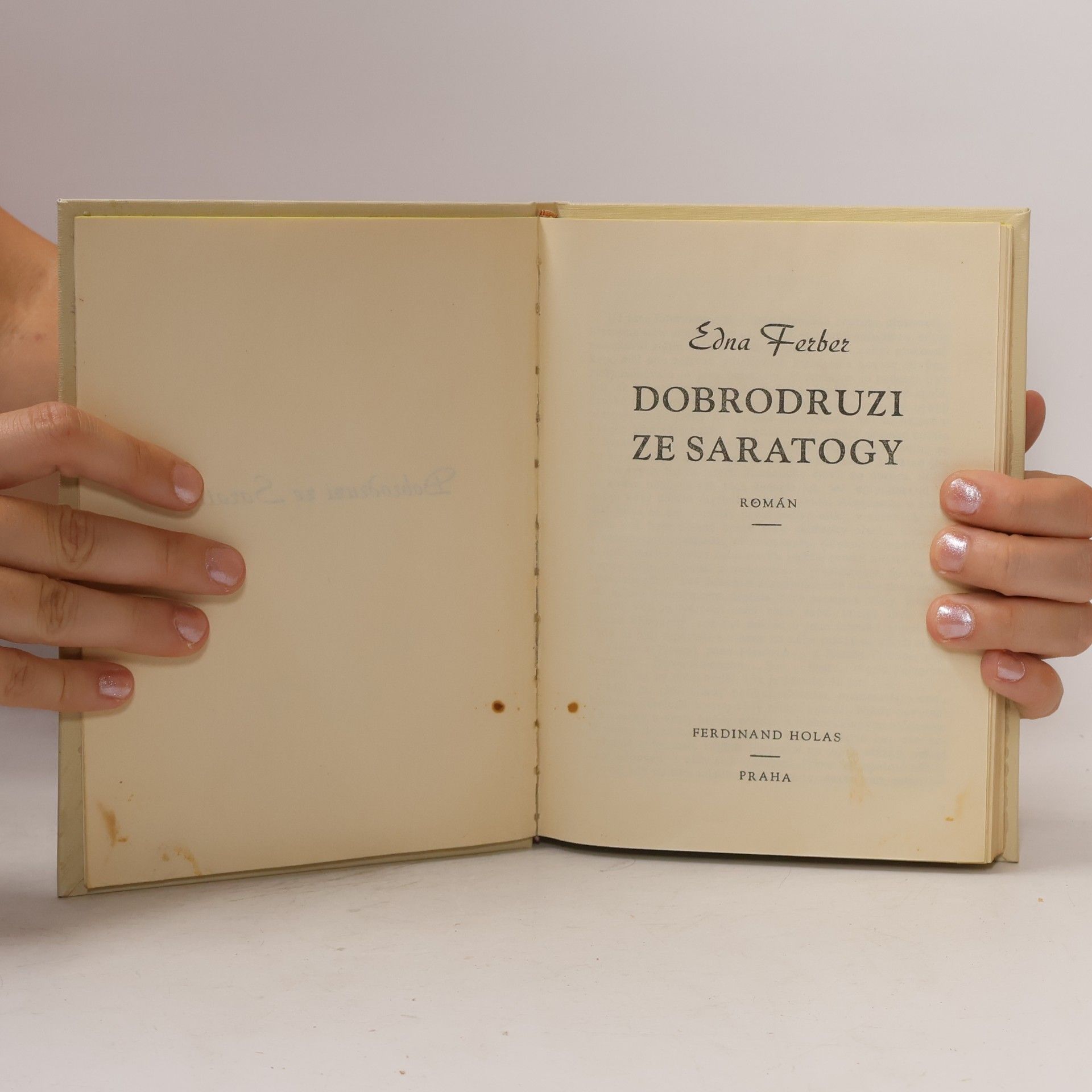 Edna Ferber Dobrodruzi ze Saratogy