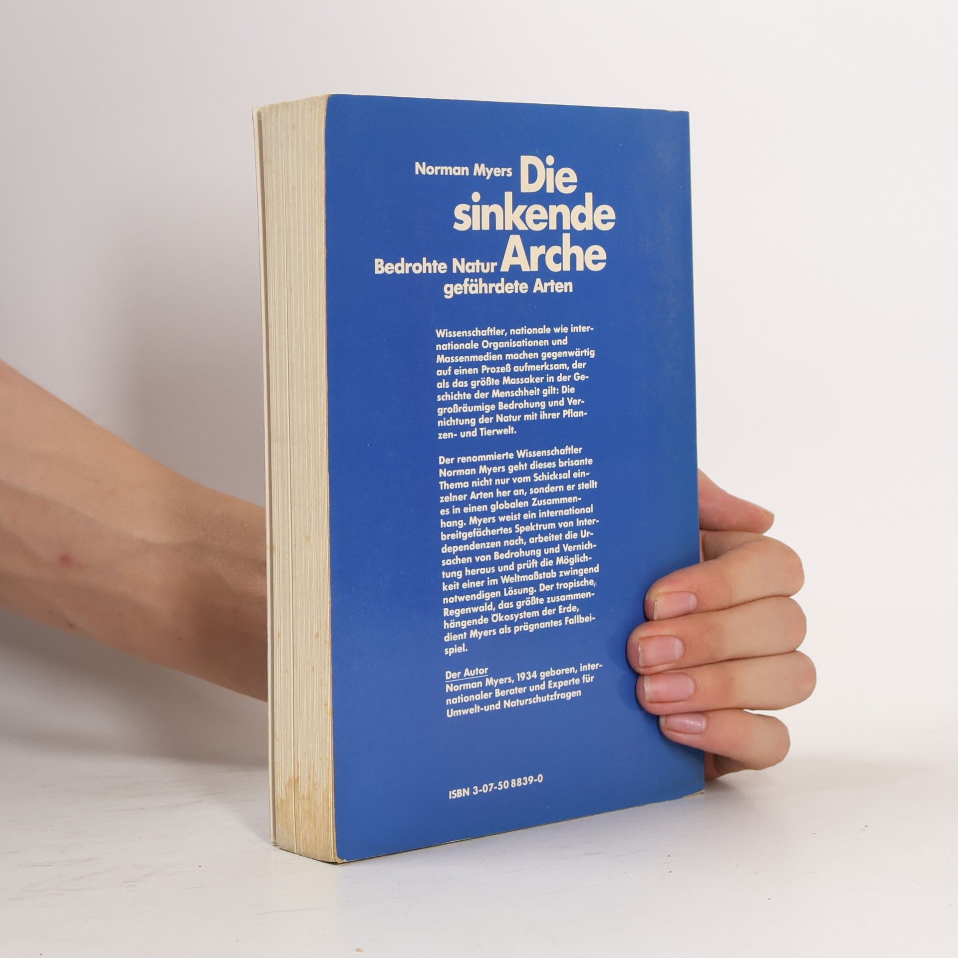 Norman Myers Die sinkende Arche