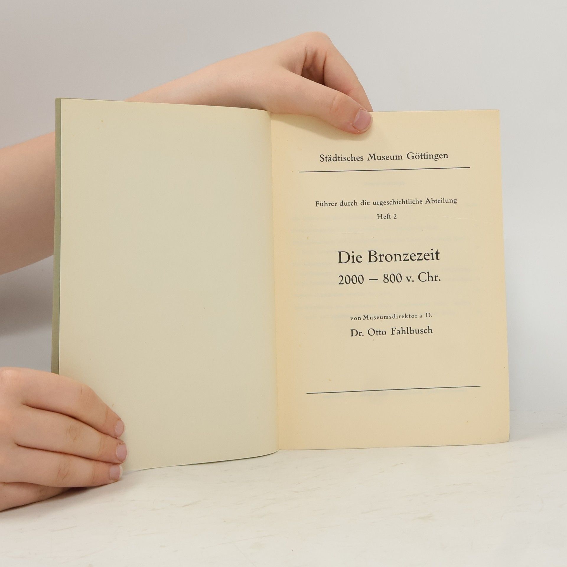 Autorenkollektiv Die Bronzezeit: 2000–800 v. Chr.