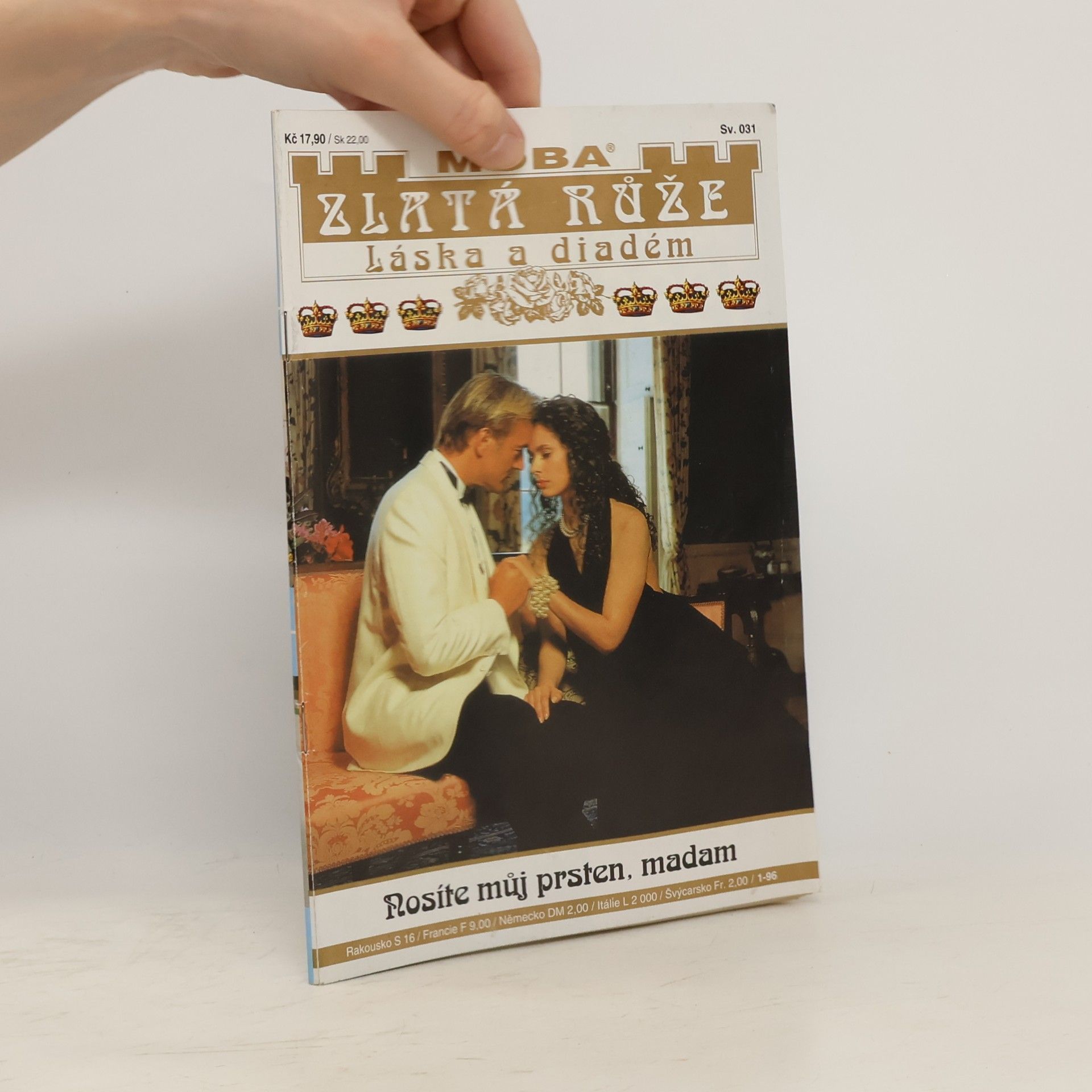 Cosima Von Rothe Zlatá Růže - 031: Nosíte můj prsten, madam