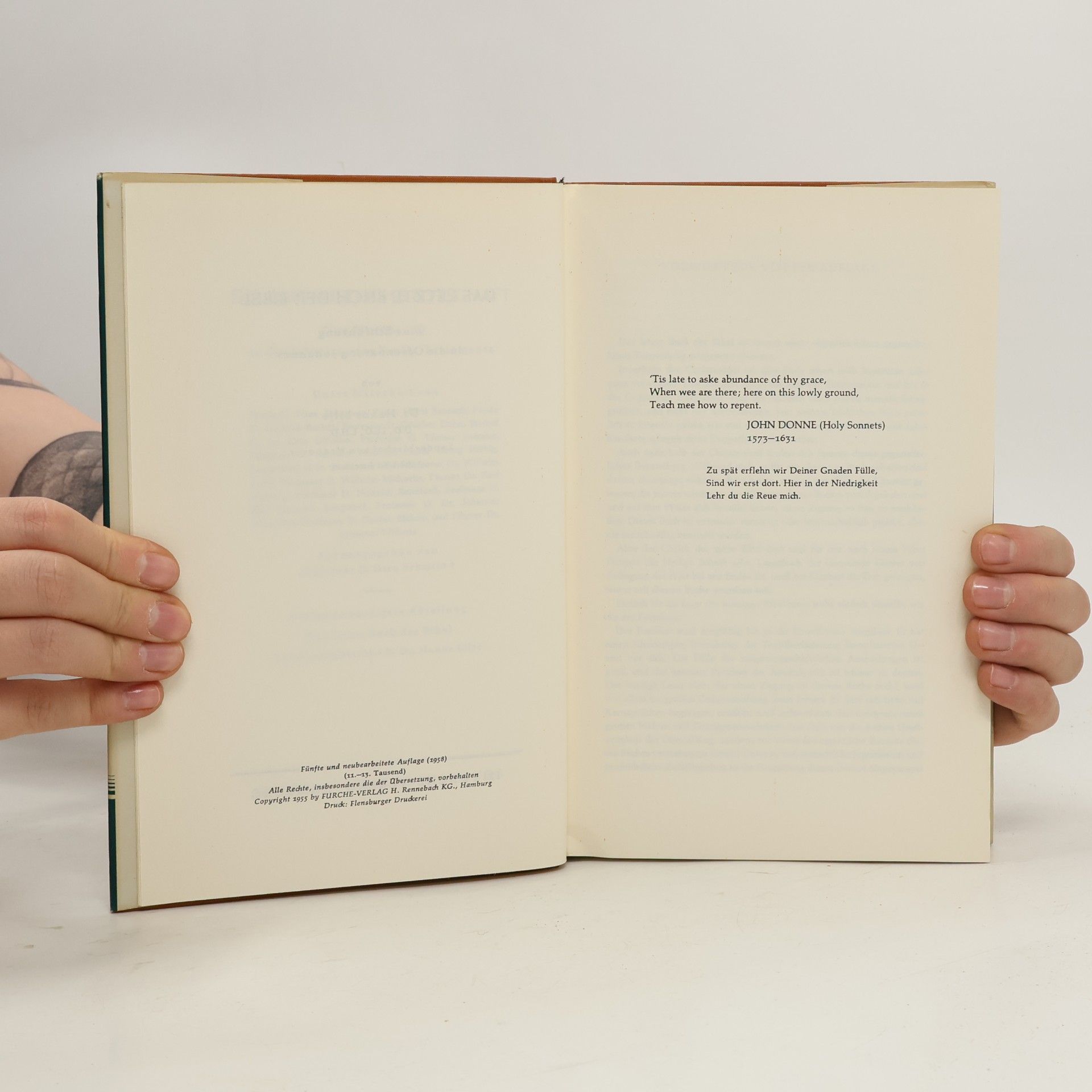 Hanns Lilje Das letzte Buch der Bibel. Eine Einführung in die Offenbarung Johannes