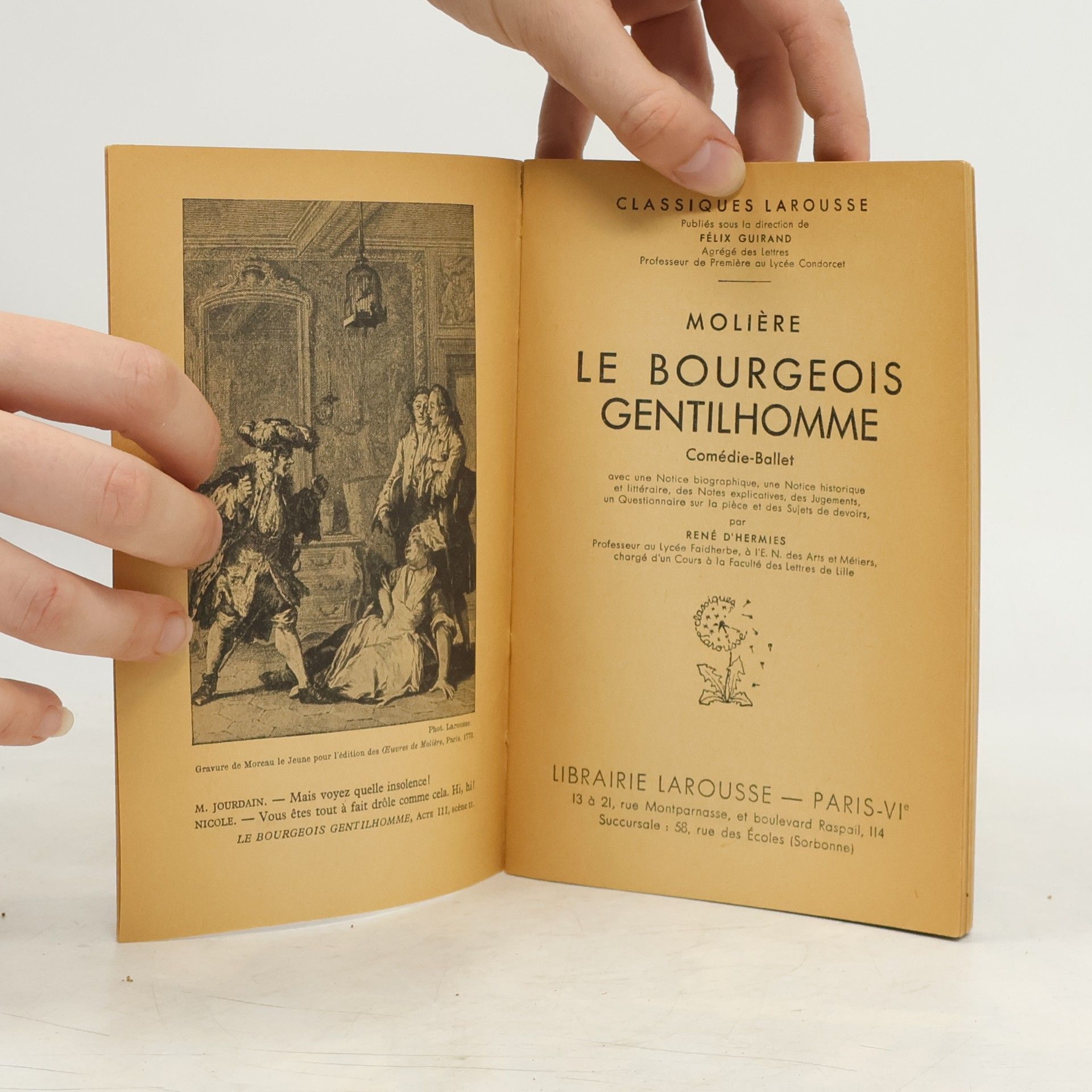 Molière Le Bourgeois Gentilhomme