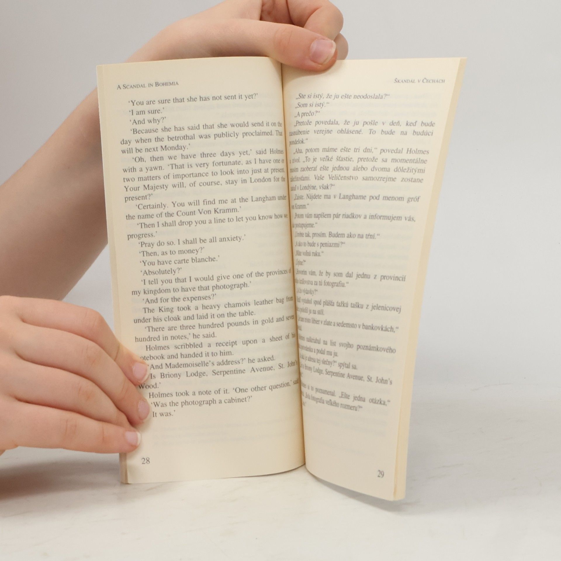 Arthur Conan Doyle Škandál v Čechách