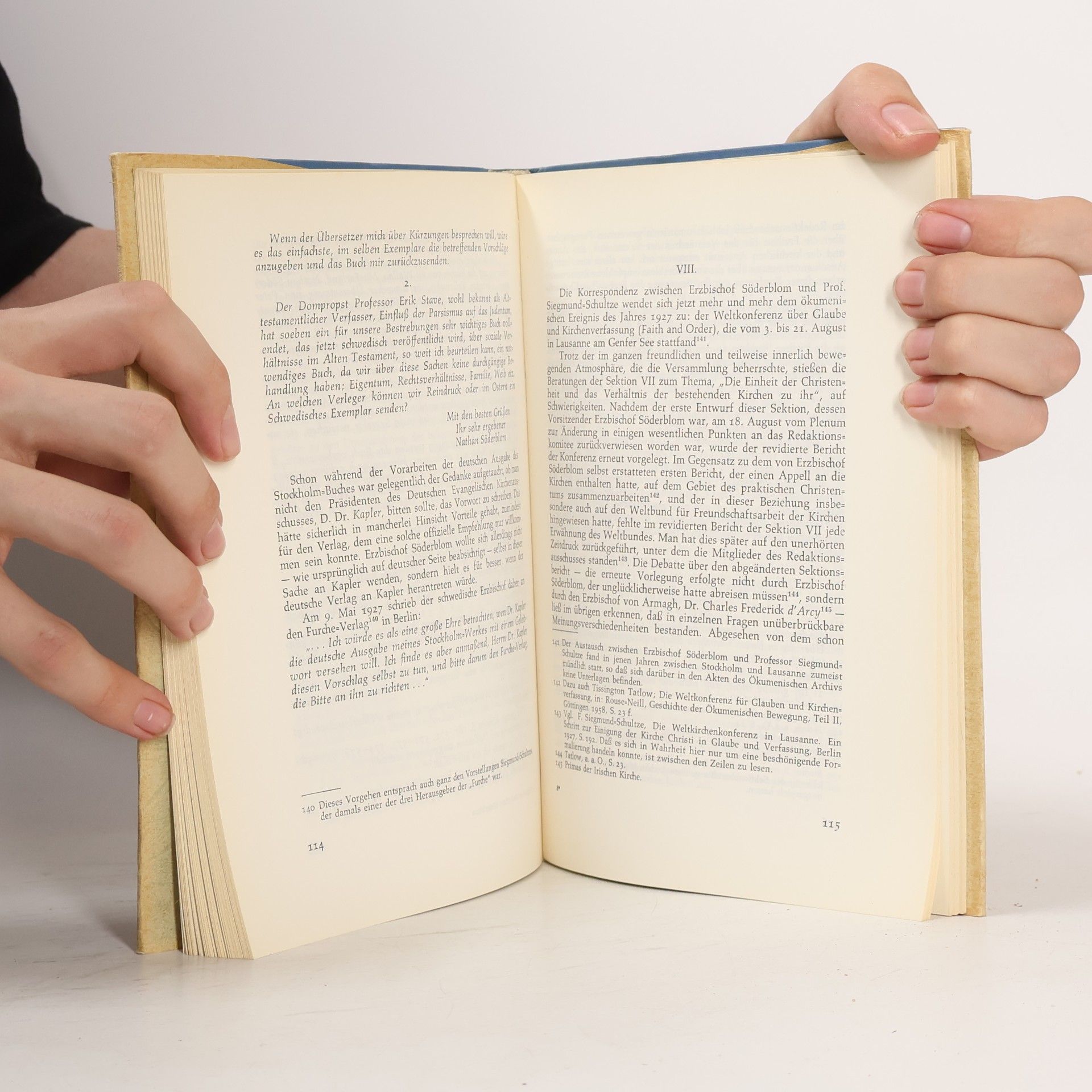 Friedrich Siegmund Schultze Nathan Söderblom: Briefe und Botschaften an einen deutschen Mitarbeite