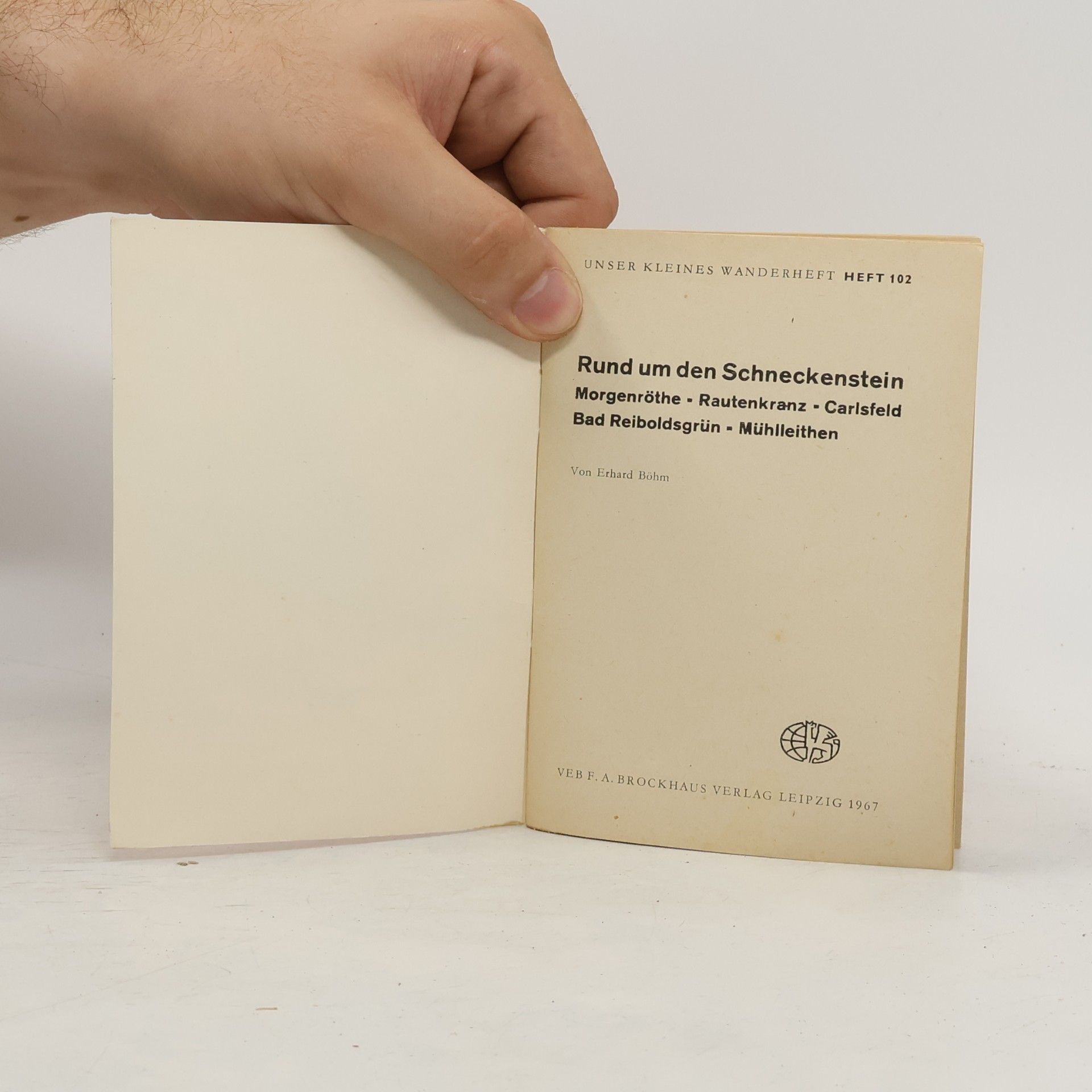 Erhard Böhm Rund um den Schneckenstein 102