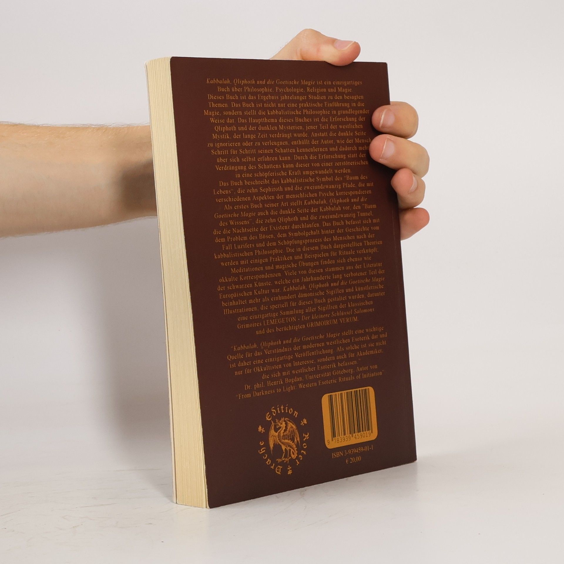 Thomas Karlsson Kabbalah, Qliphoth und die Goetische Magie