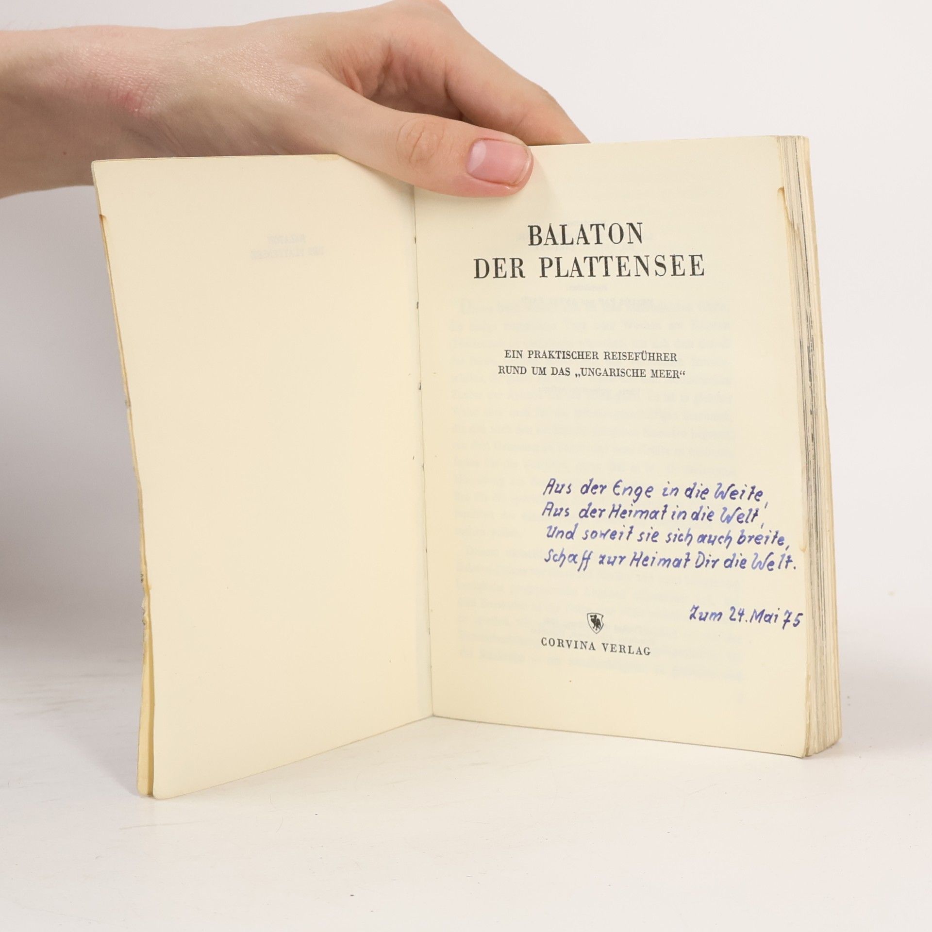Collectif d'auteurs Balaton. Der Plattensee ein Reiseführer