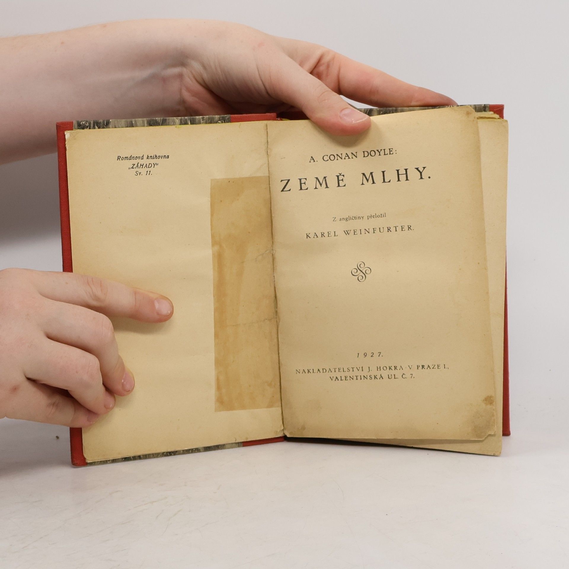 Arthur Conan Doyle Země mlhy