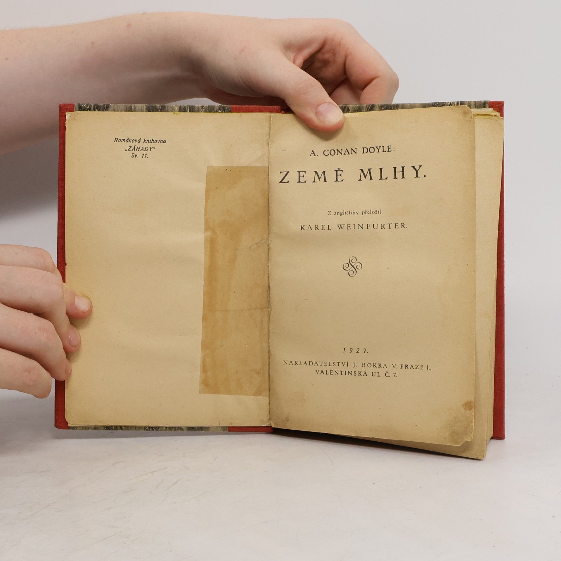 Arthur Conan Doyle Země mlhy