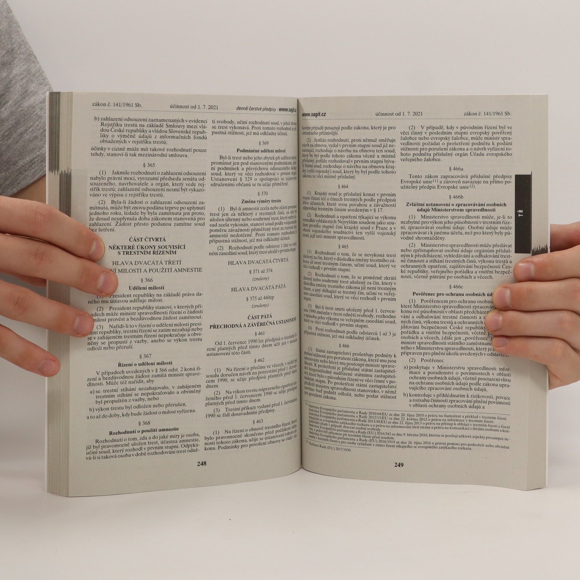 Autores varios Trestní předpisy [ÚZ 2021 č. 1437]