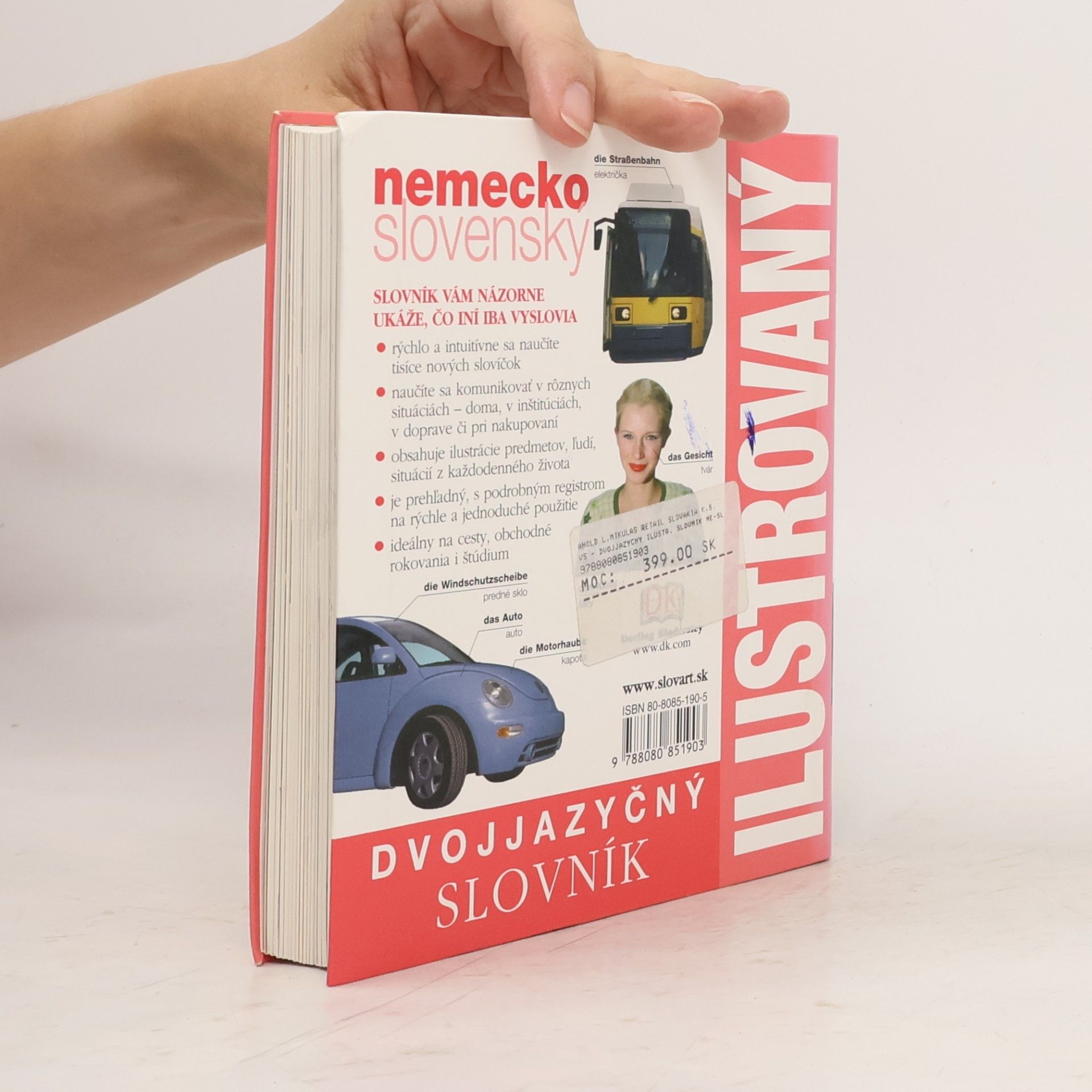 Collectif d'auteurs Dvojjazyčný nemecko slovenský ilustrovaný slovník