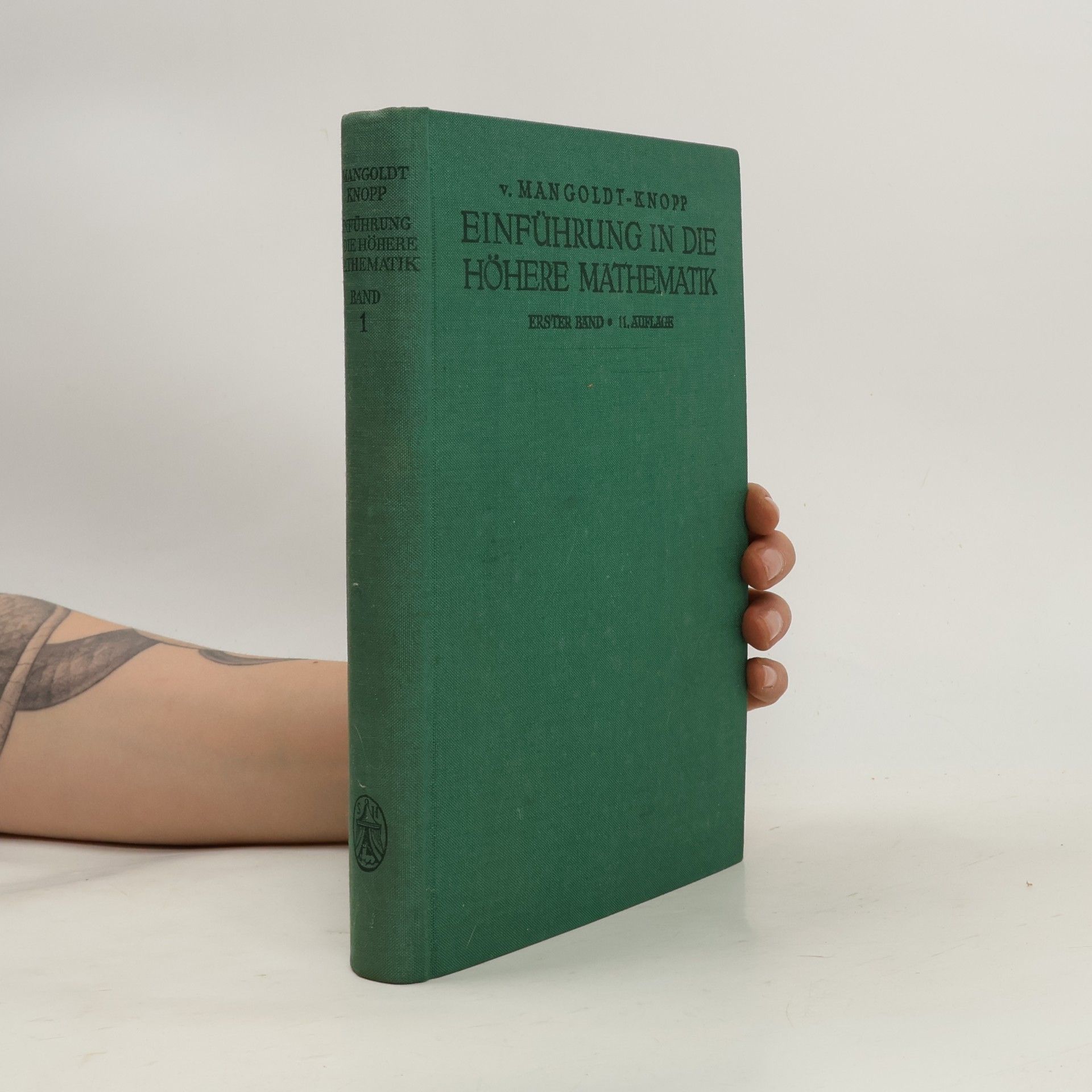 Konrad Knopp Einführung in die Höhere Mathematik 1