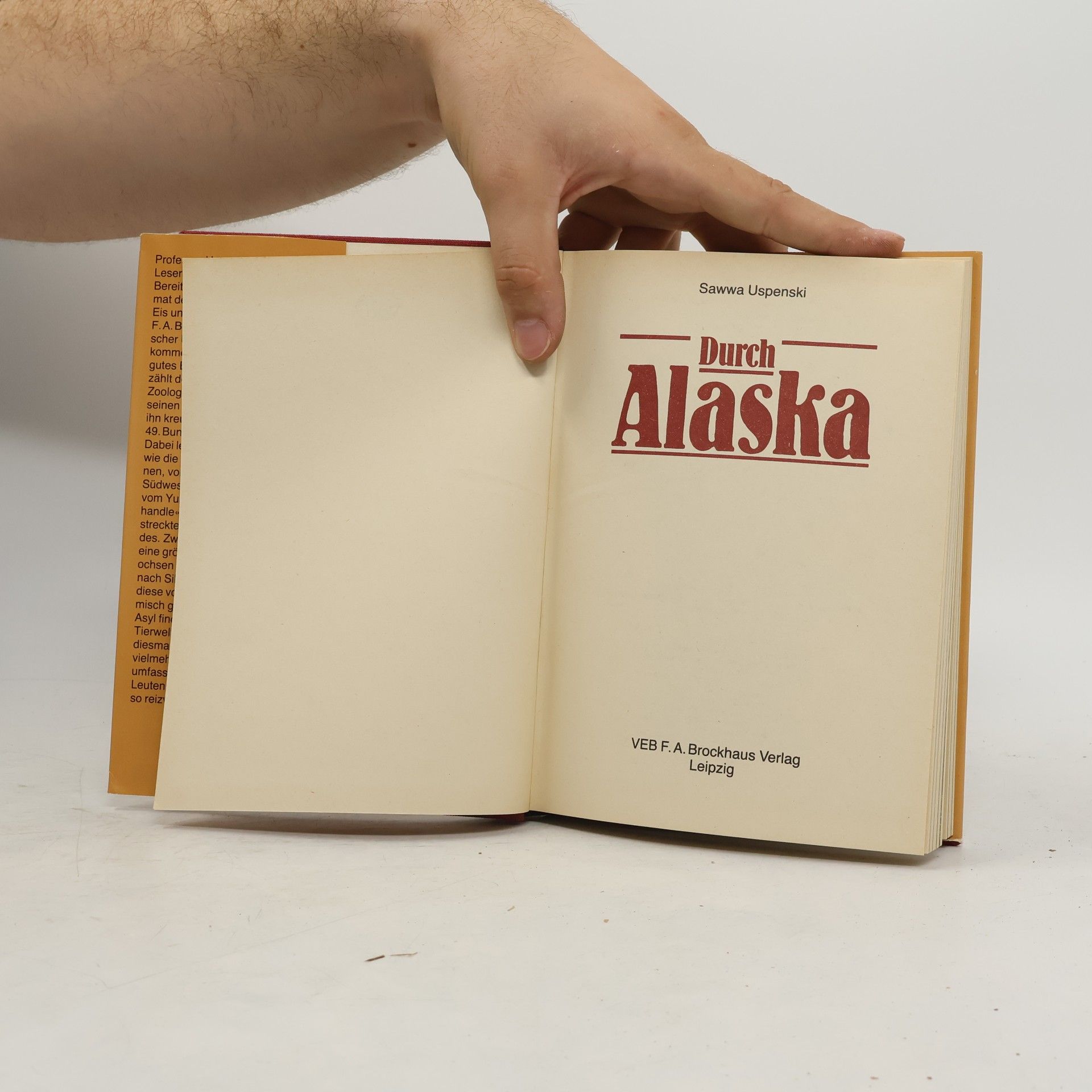 Sawwa Uspenski Durch Alaska