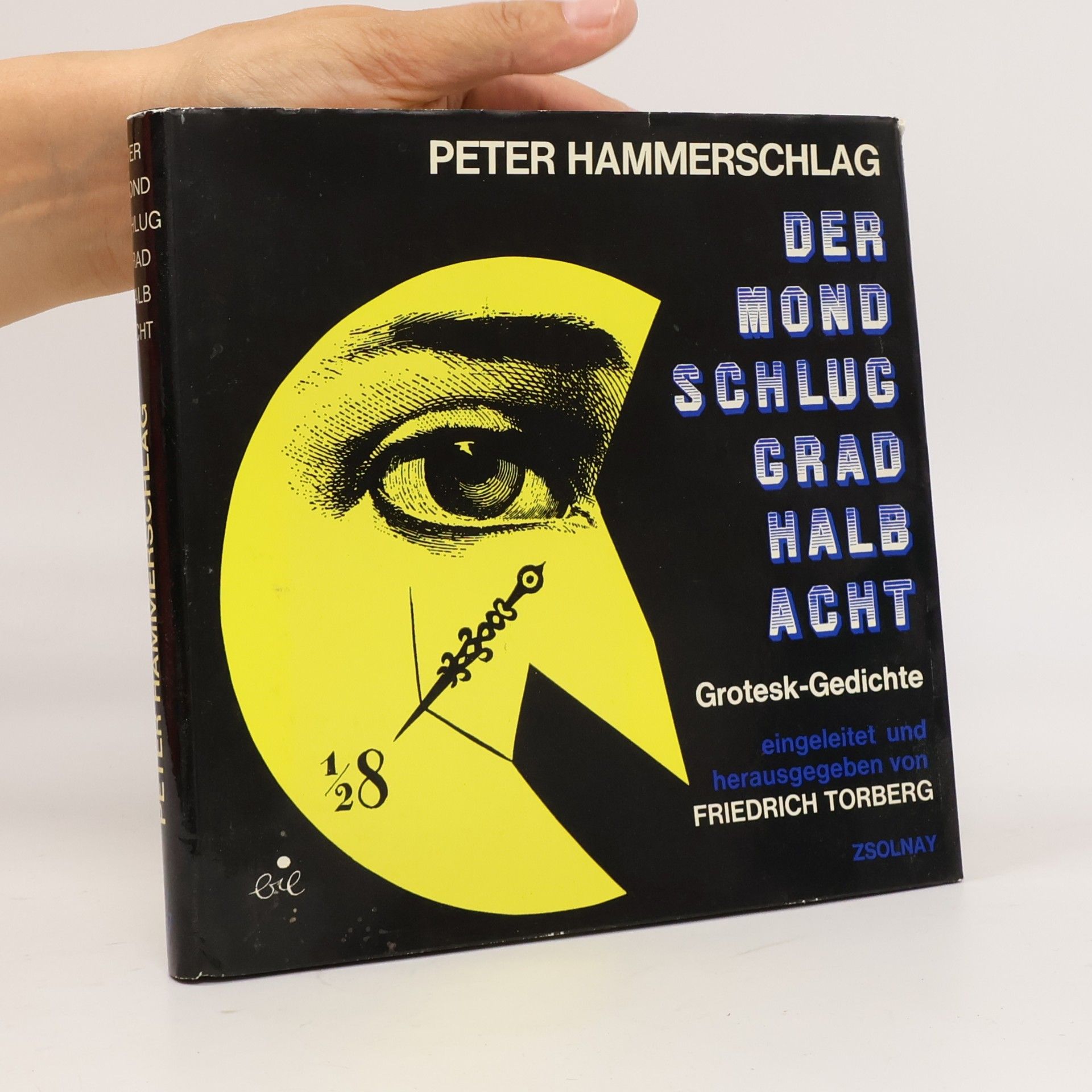 Der Mond schlug grad halb acht