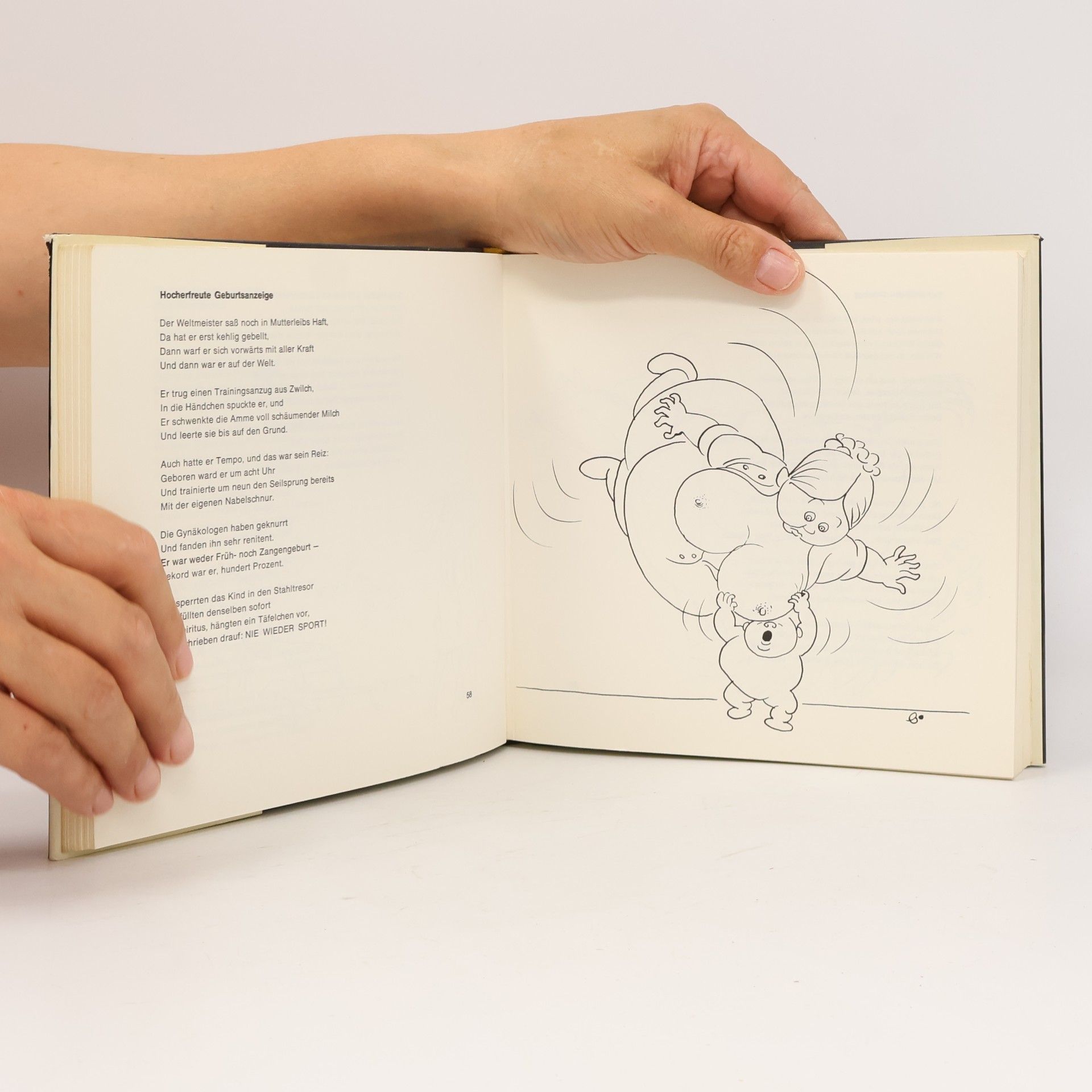 Peter Hammerschlag Der Mond schlug grad halb acht