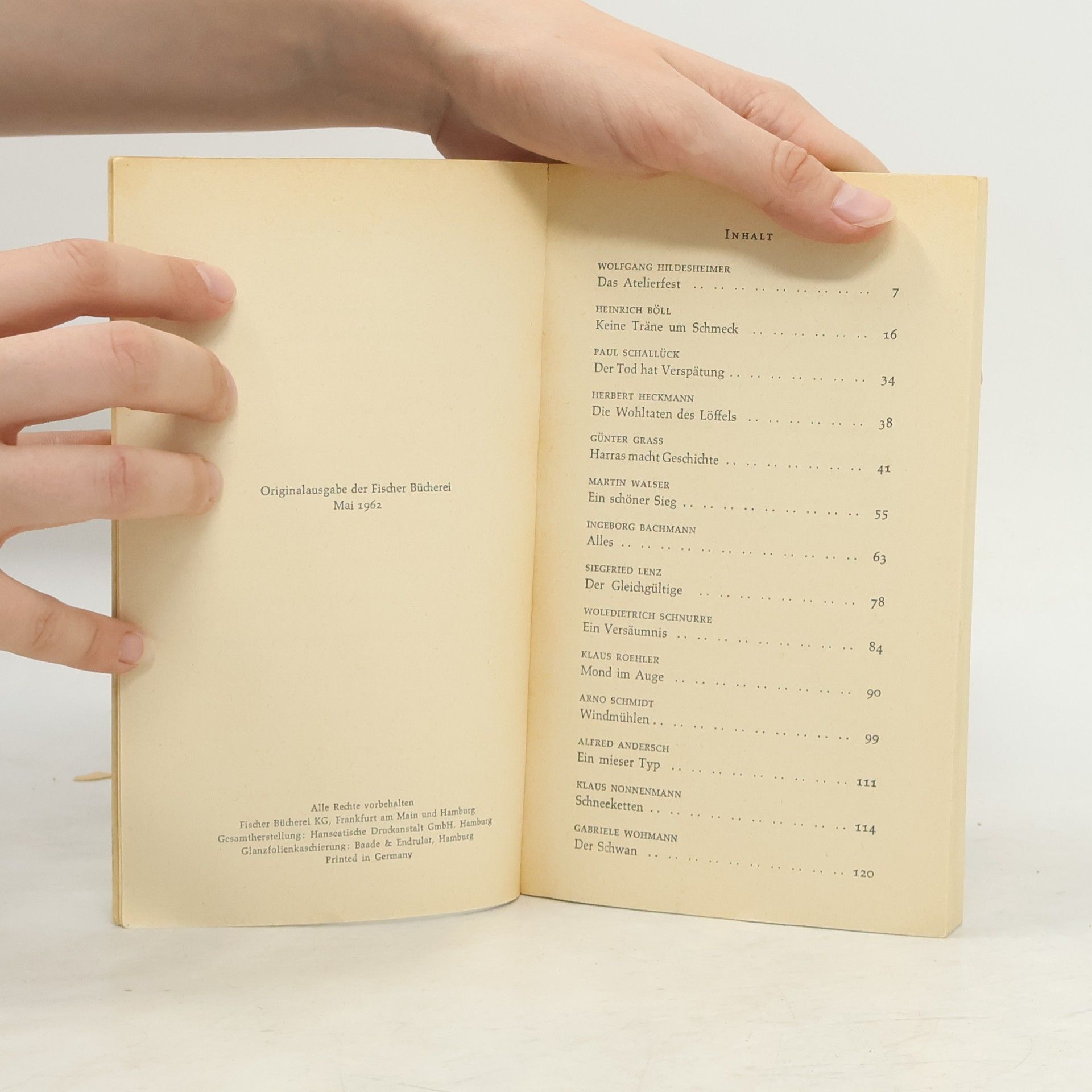 Various authors Das Atelier