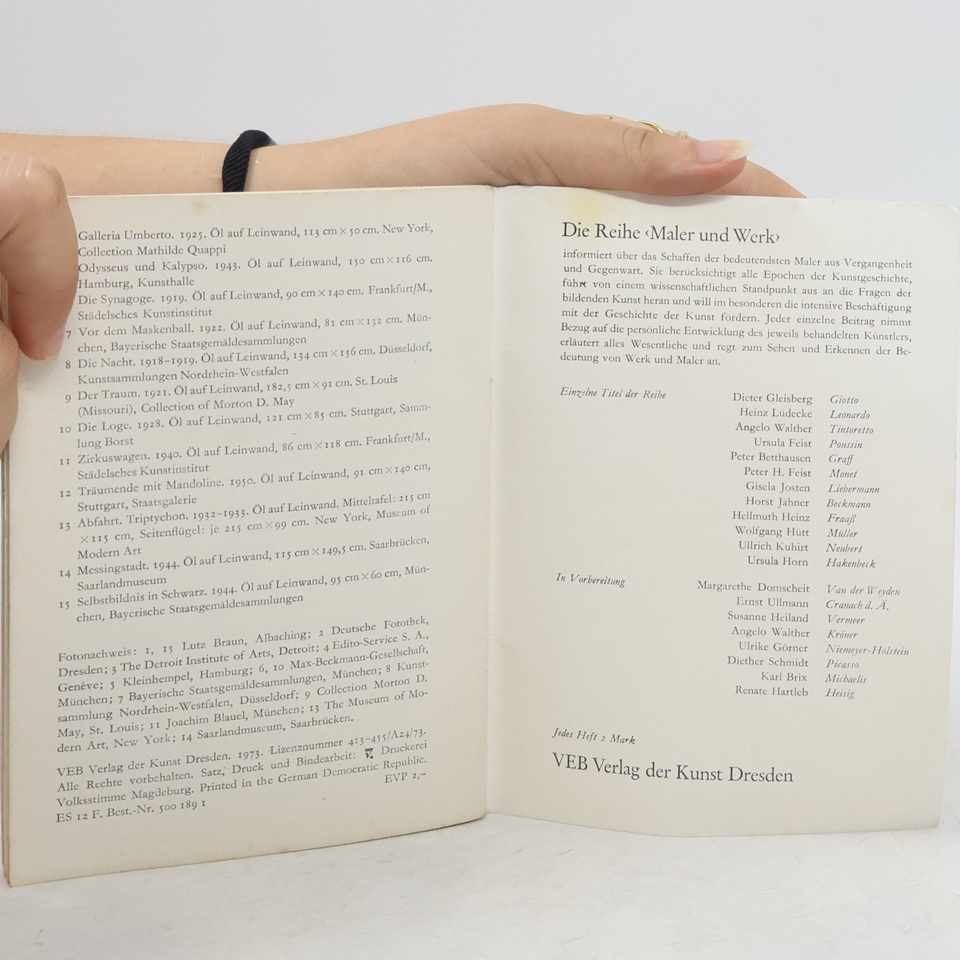 Autorenkollektiv Beckmann. Maler und Werk