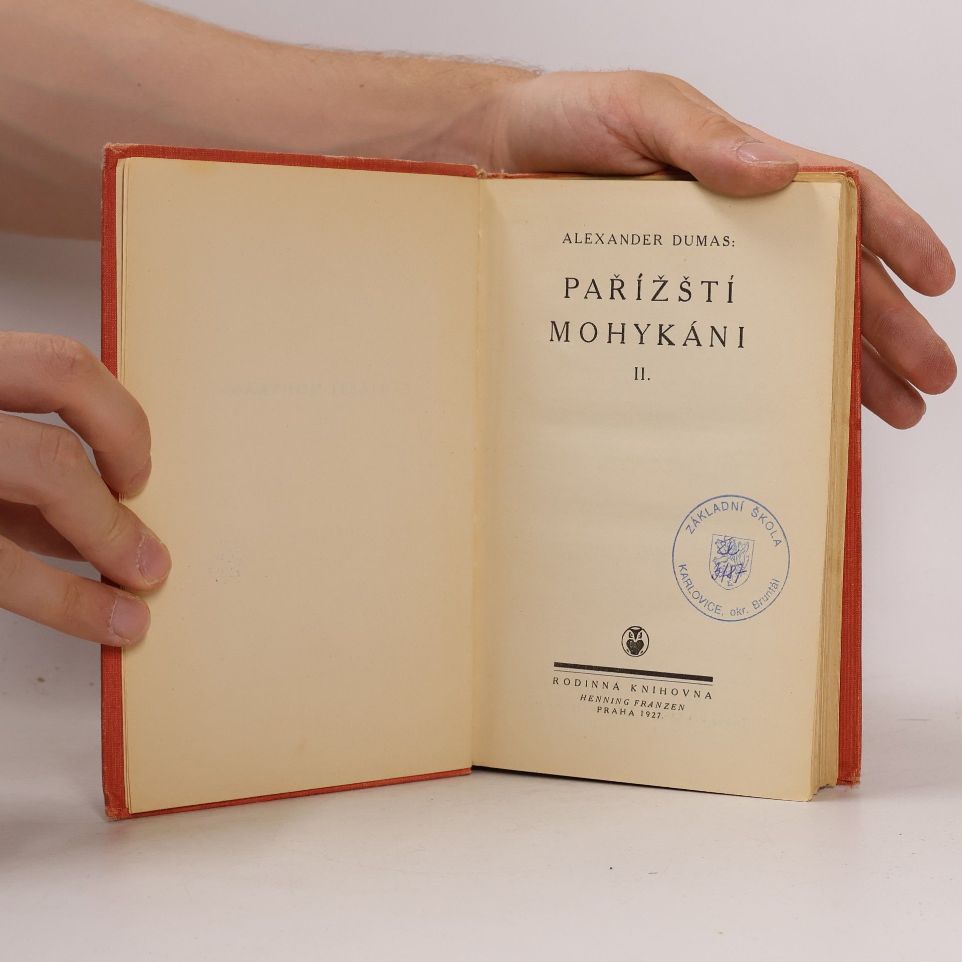 Alexandre Dumas Pařížští mohykáni II