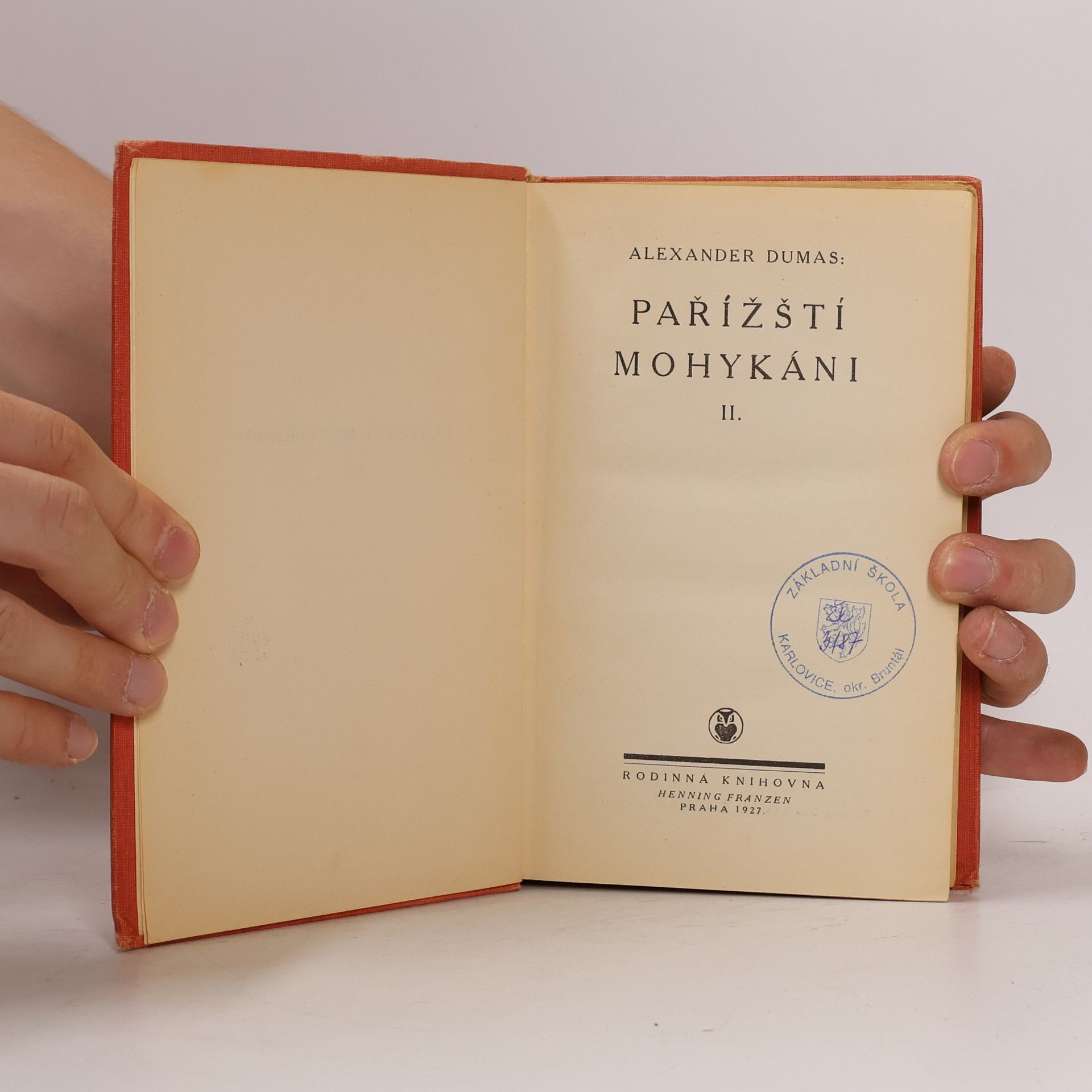 Alexandre Dumas Pařížští mohykáni II