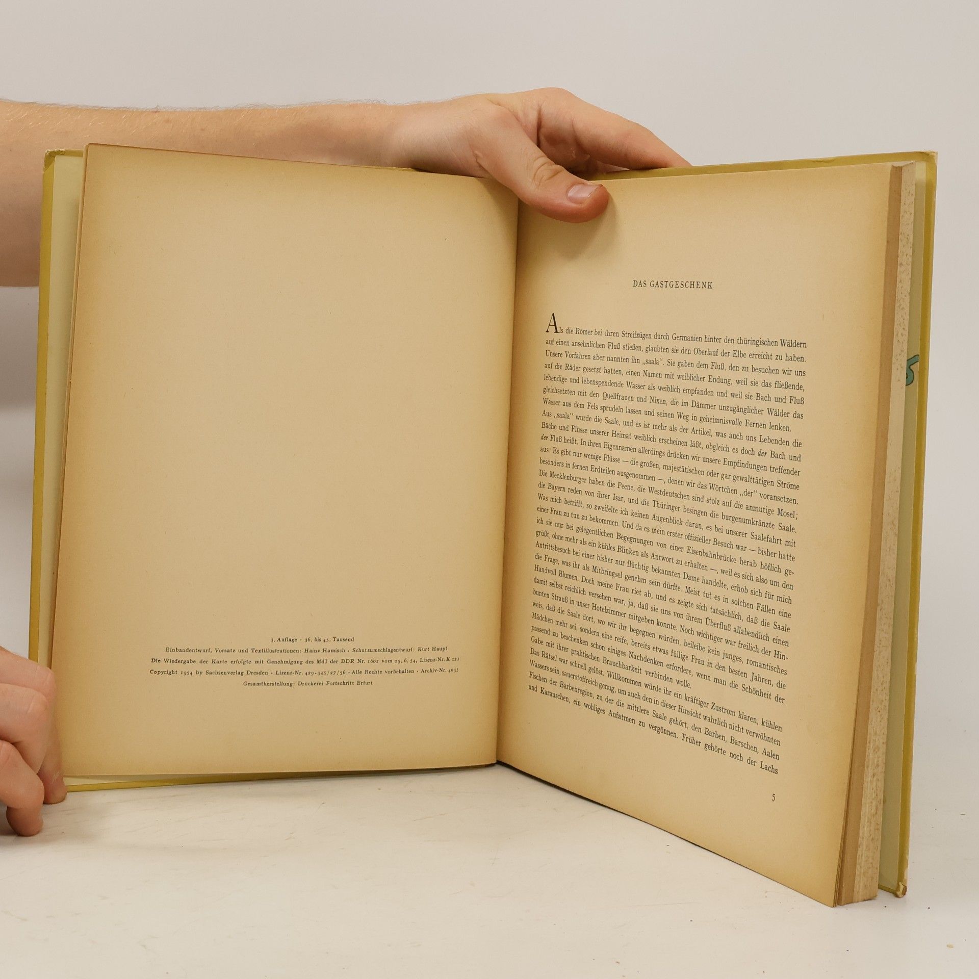 Hans Joachim Broemel Besuch an Saale und Unstrut