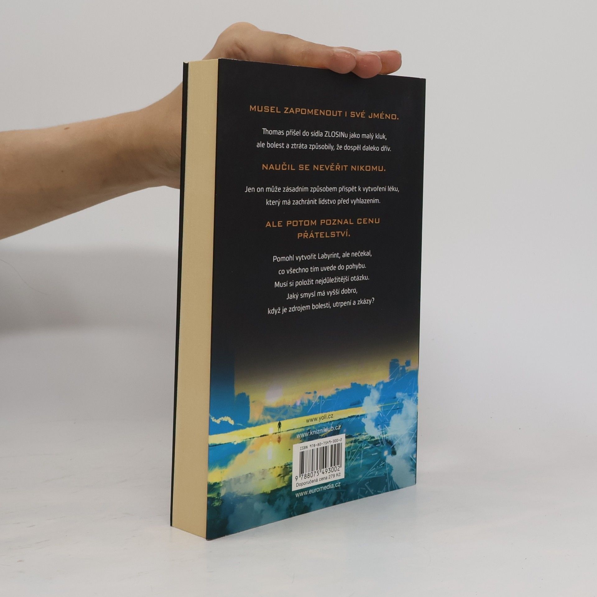 James Dashner Kód horečky: 2. prequel série Labyrint