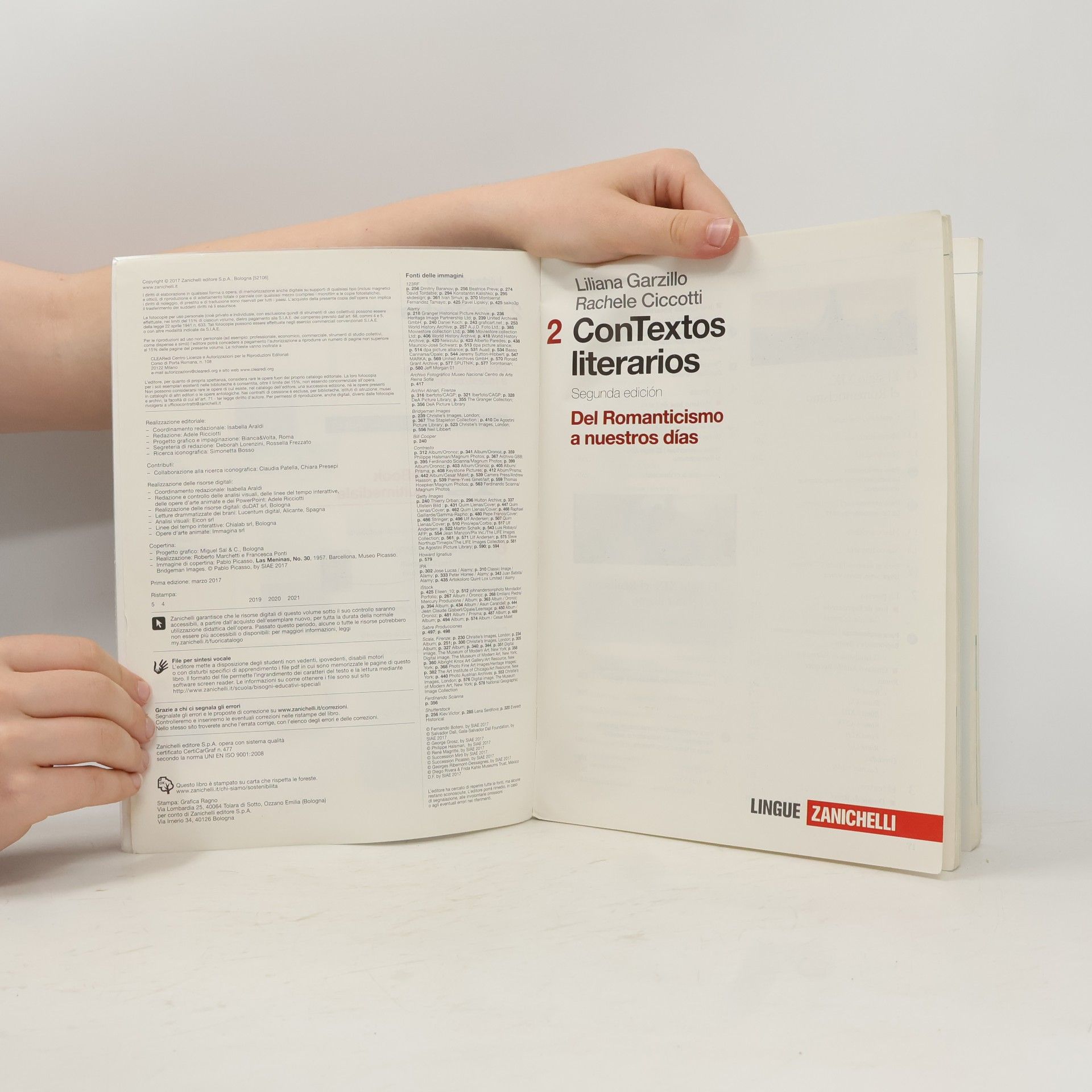 Liliana Garzillo Contextos literarios. Per le Scuole superiori. Con aggiornamento online. Del Romanticismo a nuestros días - Segunda edición