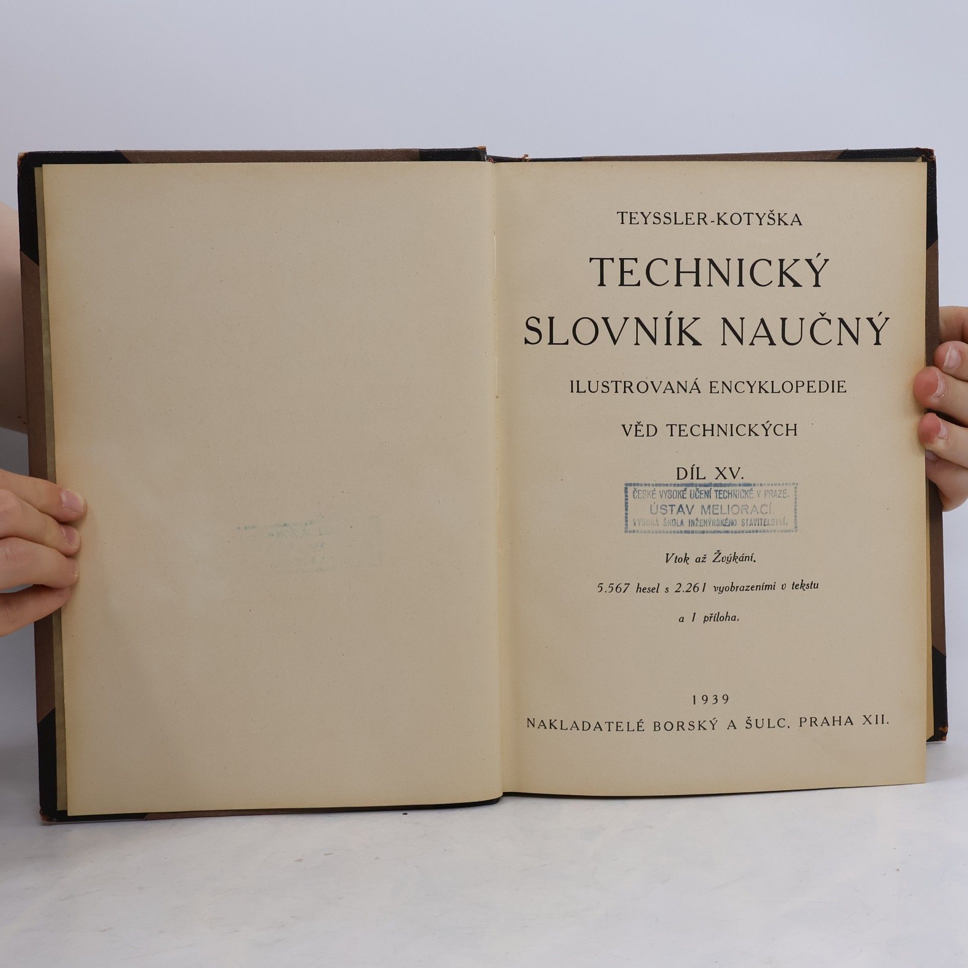 Kolektiv autorů Technický slovník naučný. Díl XV.