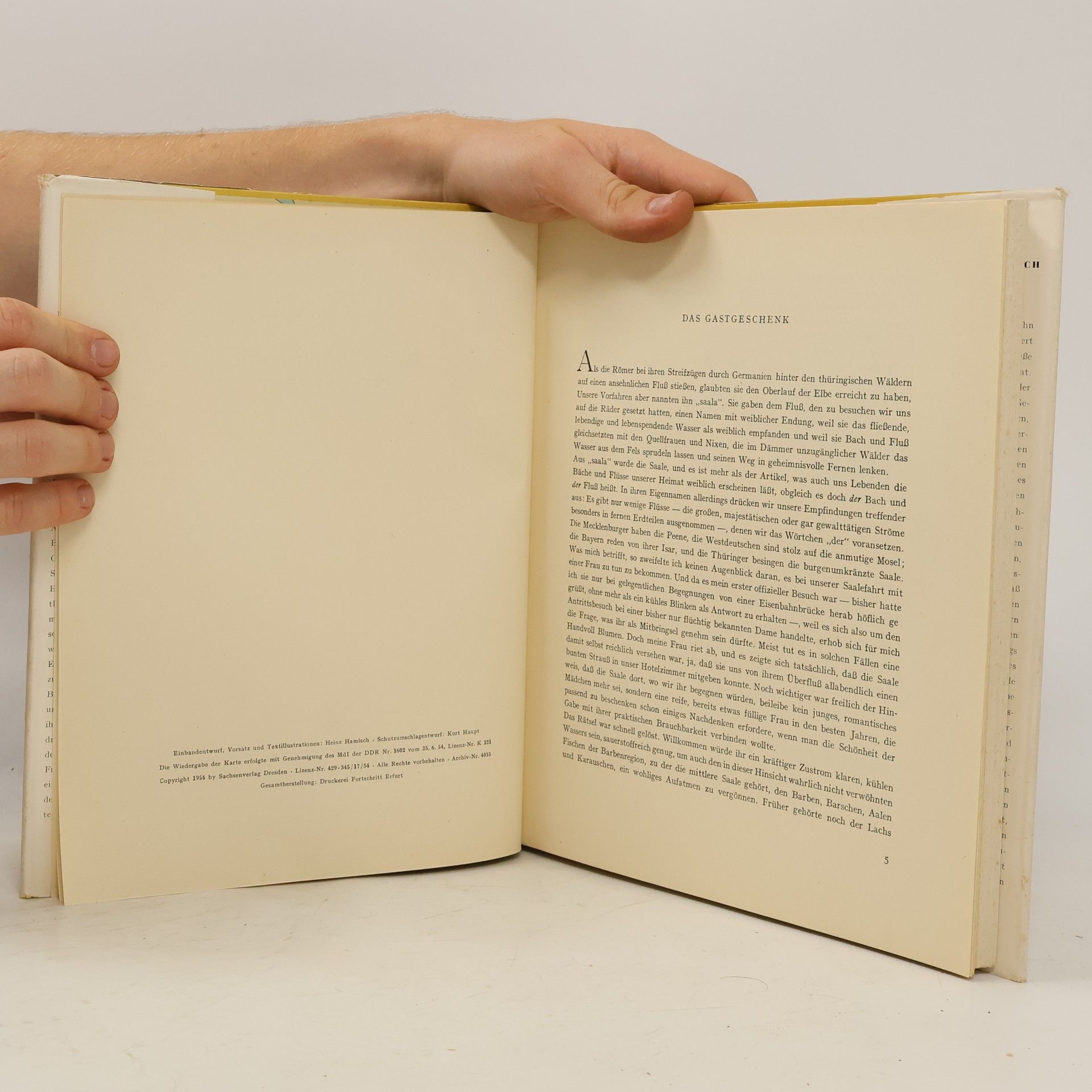 Hans Joachim Broemel Besuch an Saale und unstrut