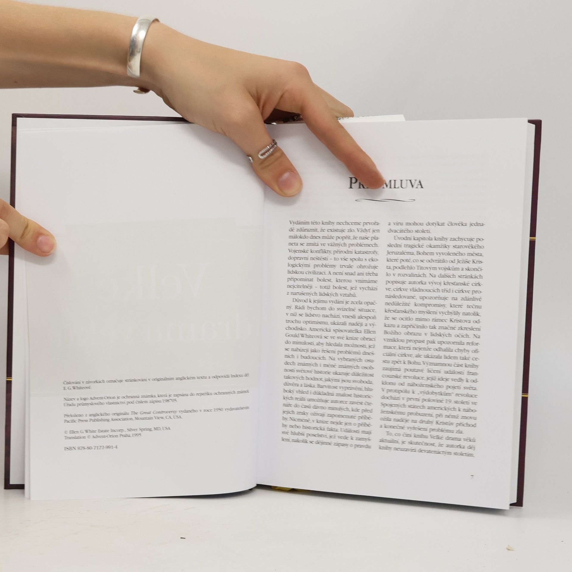 Ellen G. White Velké drama věků. Vývoj křesťanství a vize budoucnosti