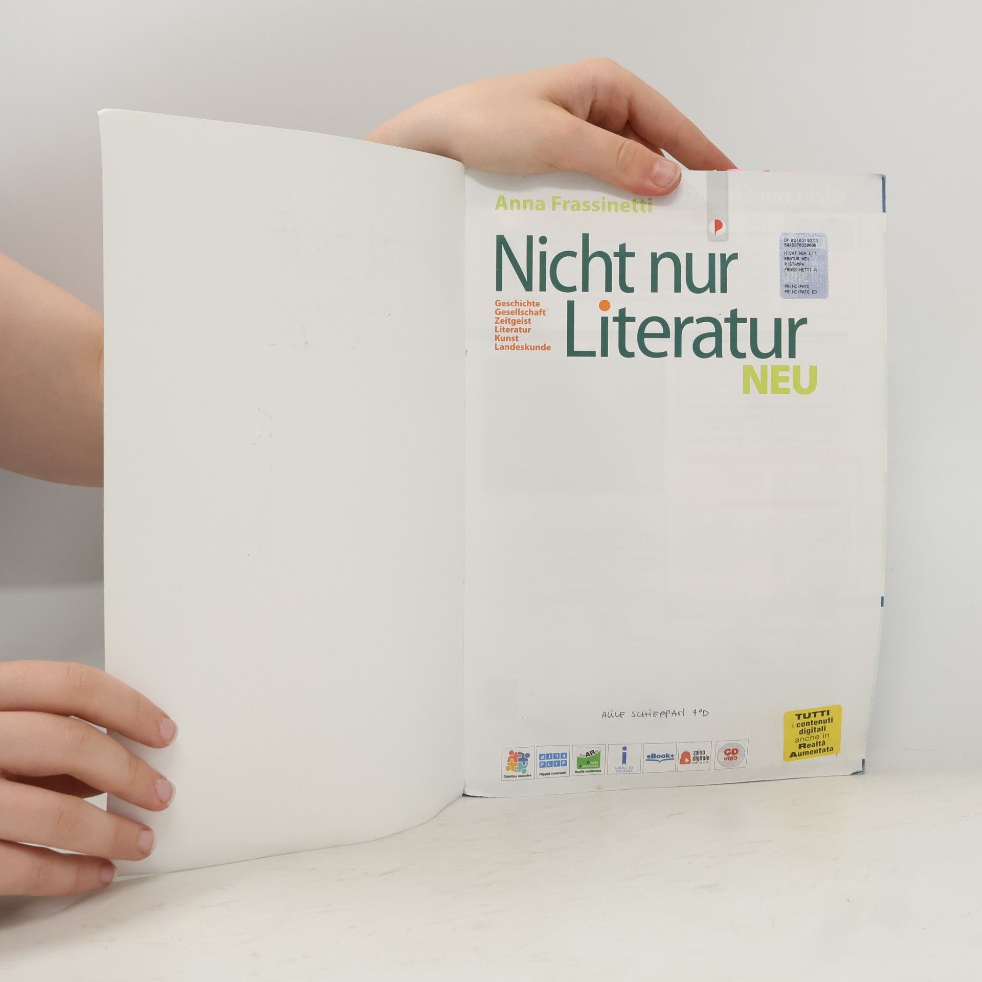 Anna Frassinetti Nicht nur Literatur neu. Per le Scuole superiori. Con E-Book. Con espansione online