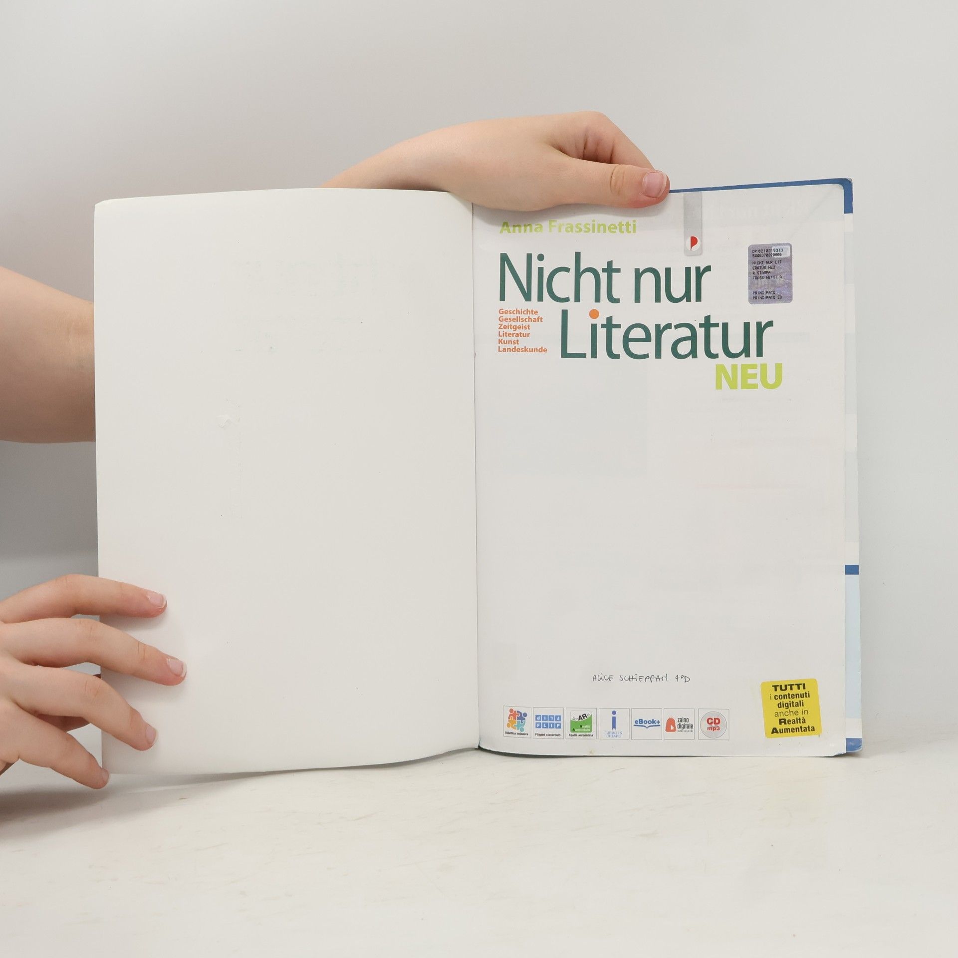 Anna Frassinetti Nicht nur Literatur neu. Per le Scuole superiori. Con E-Book. Con espansione online